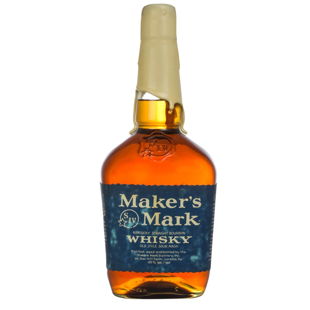 1996 Maker's Mark Blue Denim Kentucky Straight Bourbon Whisky 1Lt