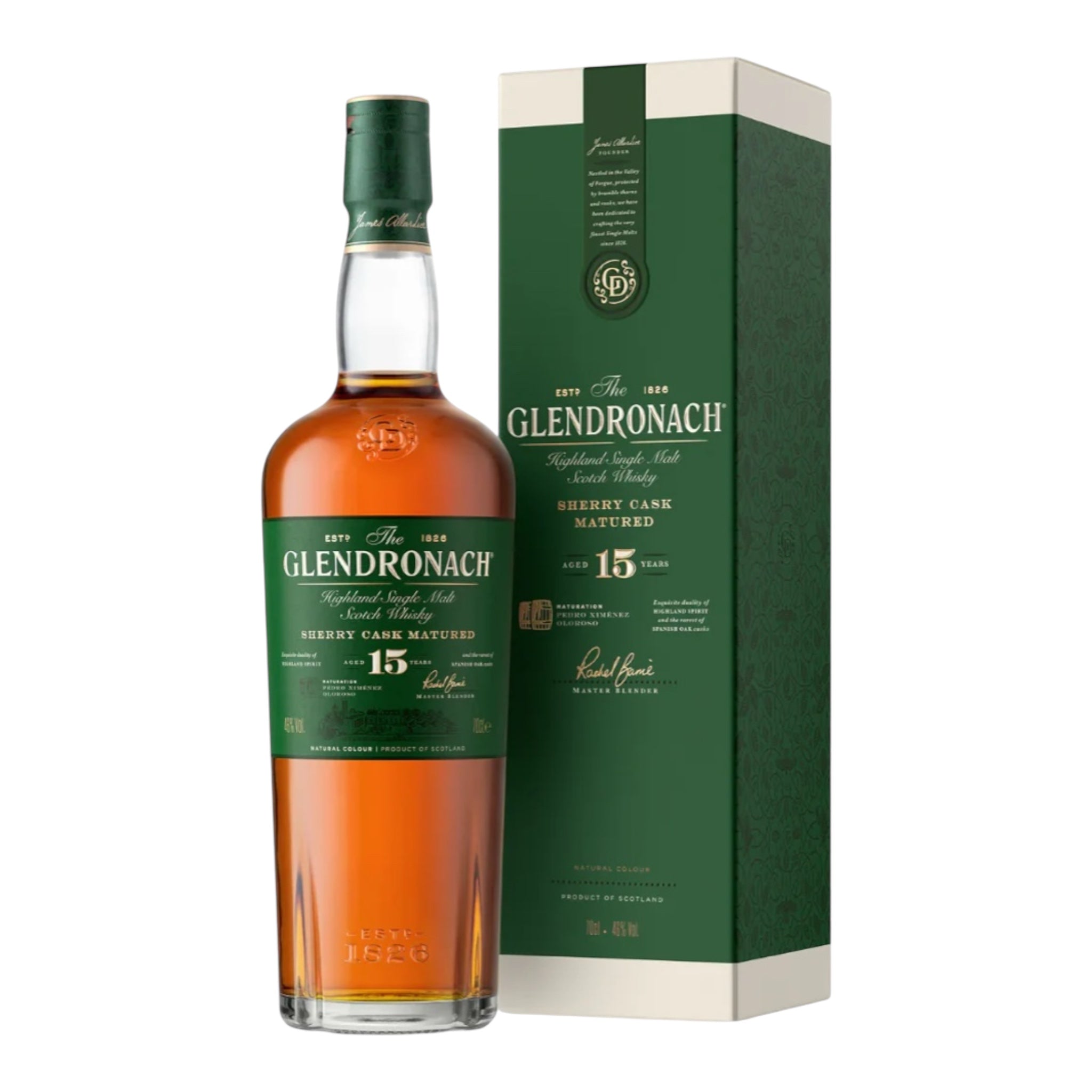 Glendronach Revival 15 Year Old Single Malt Scotch Whisky 750ml