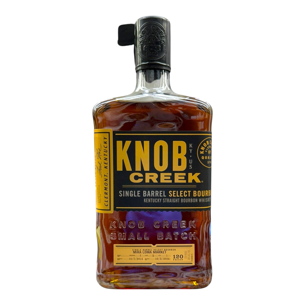 Knob Creek Single Barrel Select Straight Bourbon Whiskey (MLM Exclusive)