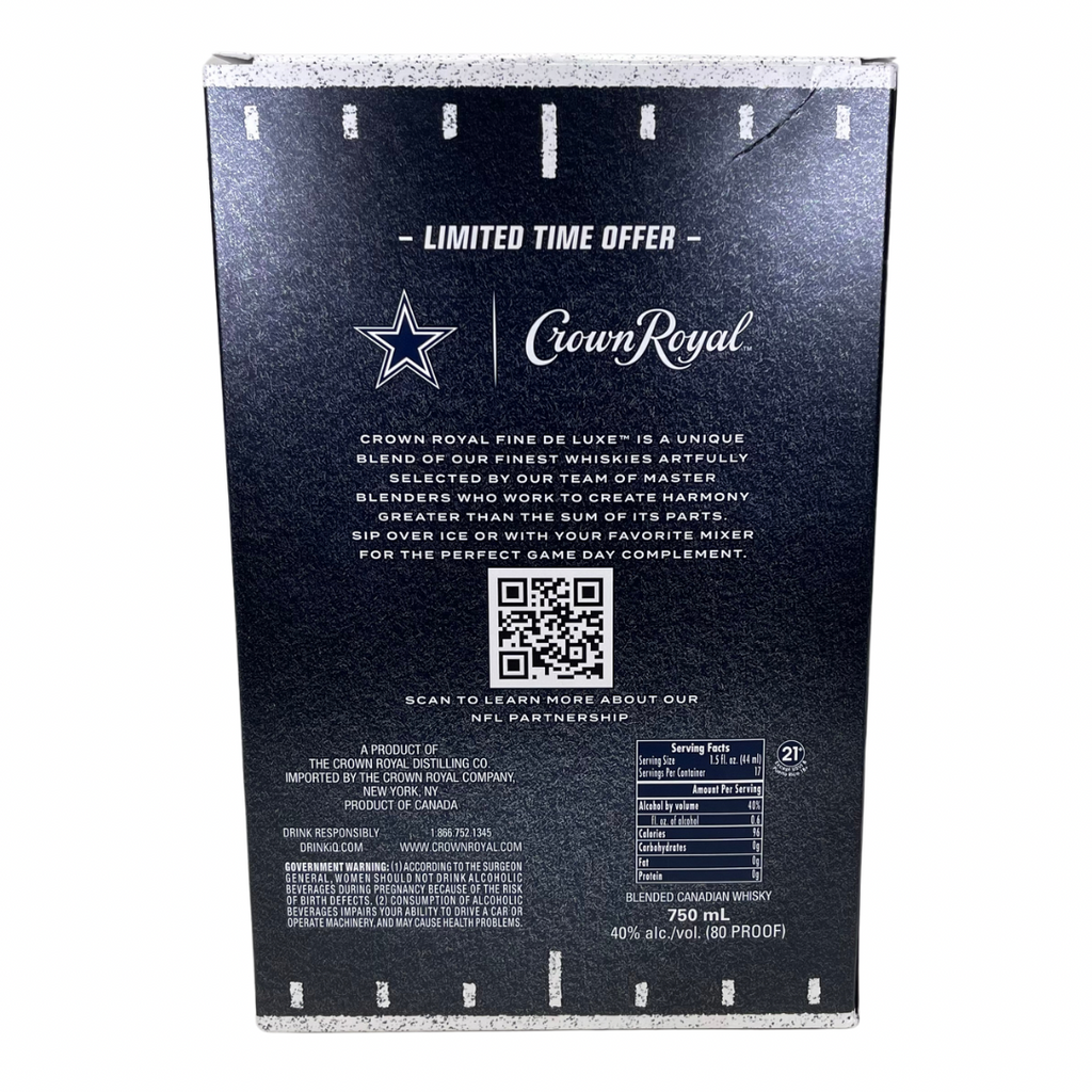 2024 Crown Royal Limited Edition Dallas Cowboys Canadian Whisky 750ml