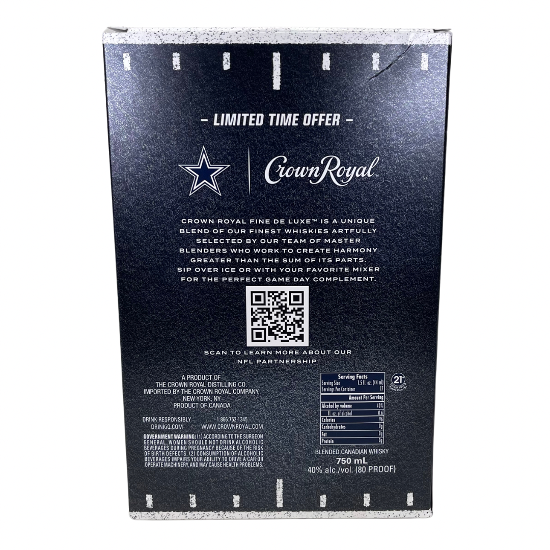 2024 Crown Royal Limited Edition Dallas Cowboys Canadian Whisky 750ml