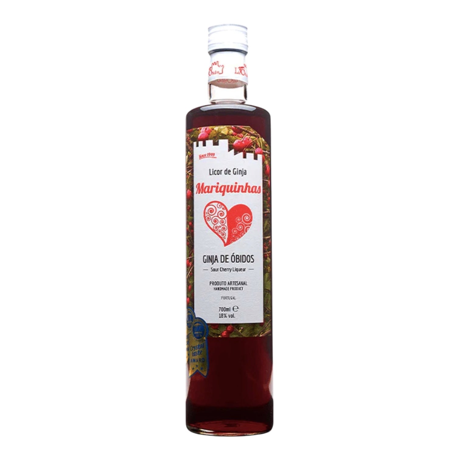 Licor de Ginja Mariquinhas de Obidos Sour Cherry Liqueur 700ml