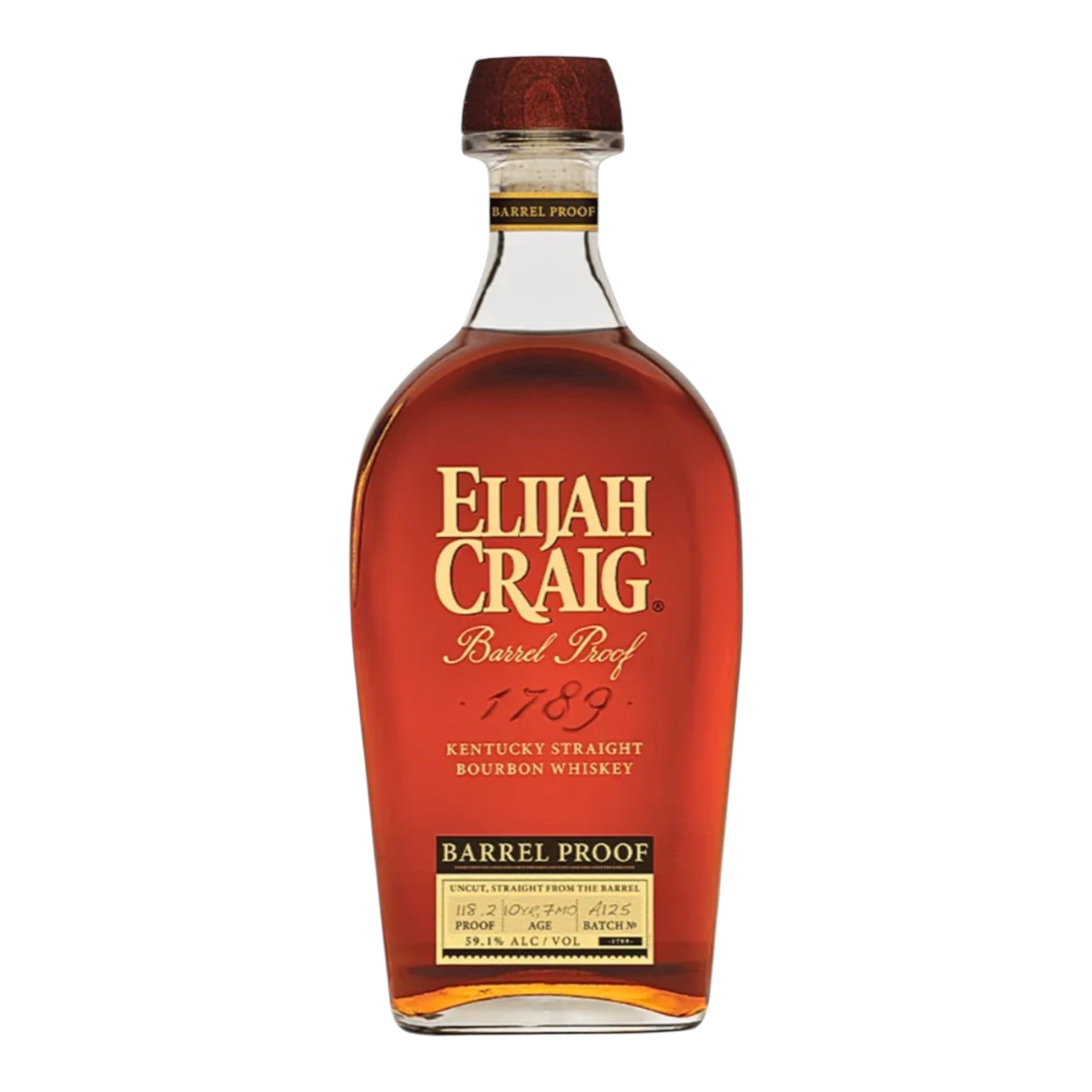 Elijah Craig Small Batch Barrel Proof A125 Kentucky Straight Bourbon Whiskey 750ml