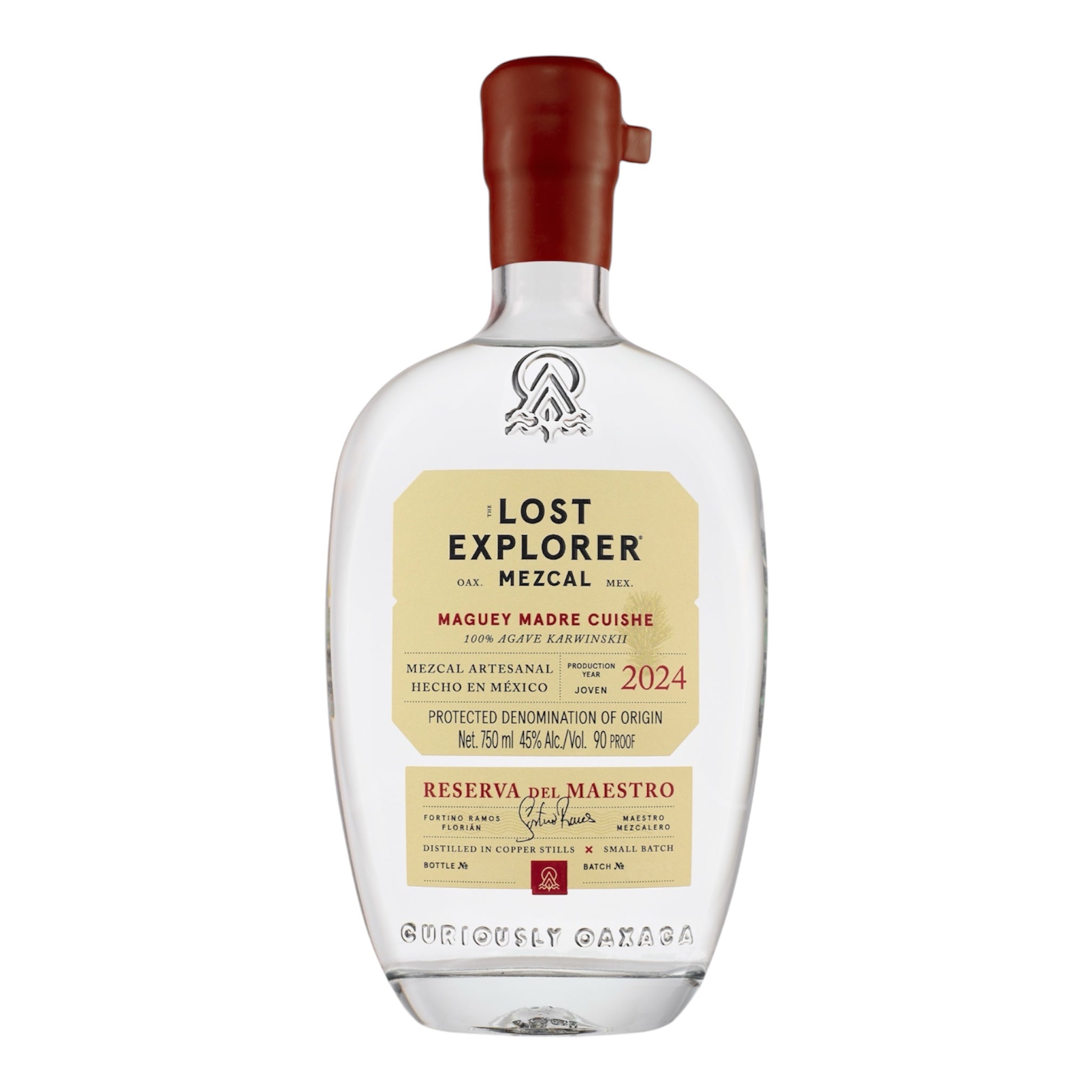 The Lost Explorer Reserva del Maestro Maguey Madre Cuishe Artesanal Joven Mezcal 750ml