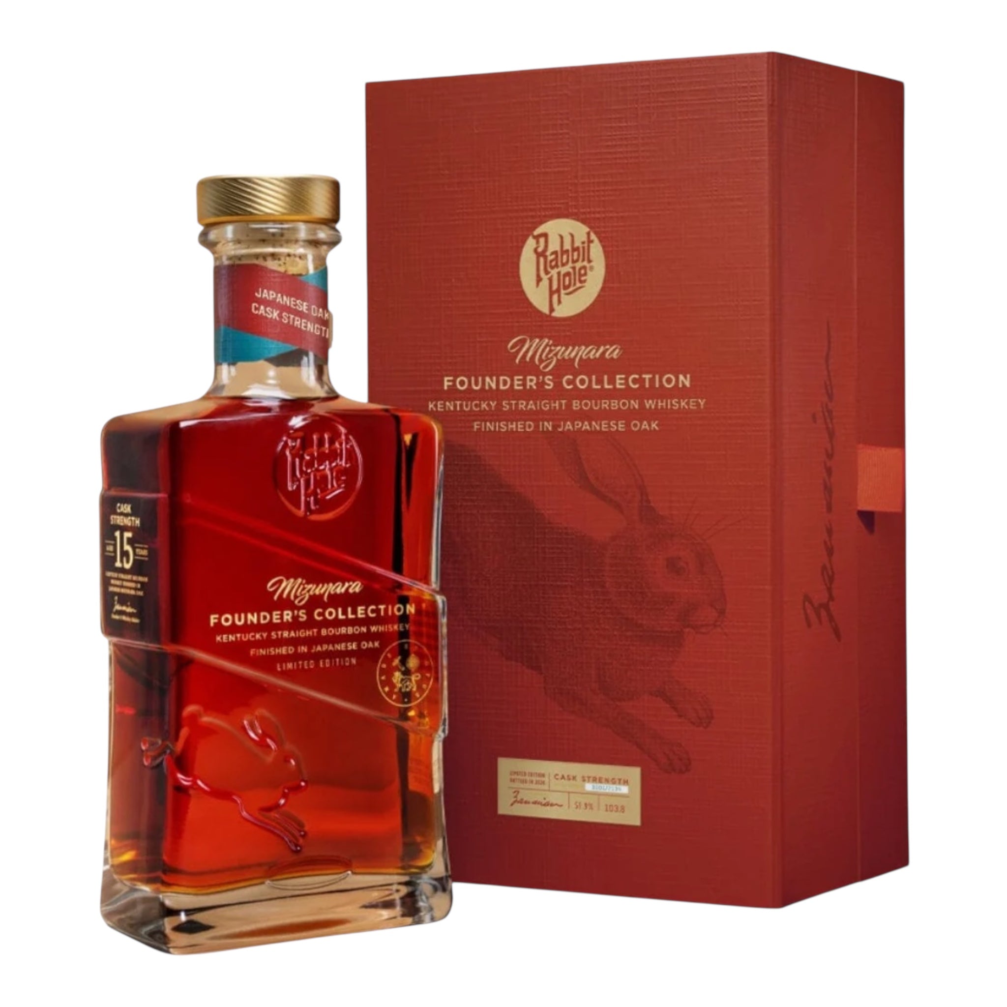 Rabbit Hole Founder's Collection 15 Year Old Kentucky Straight Bourbon Whiskey 750ml