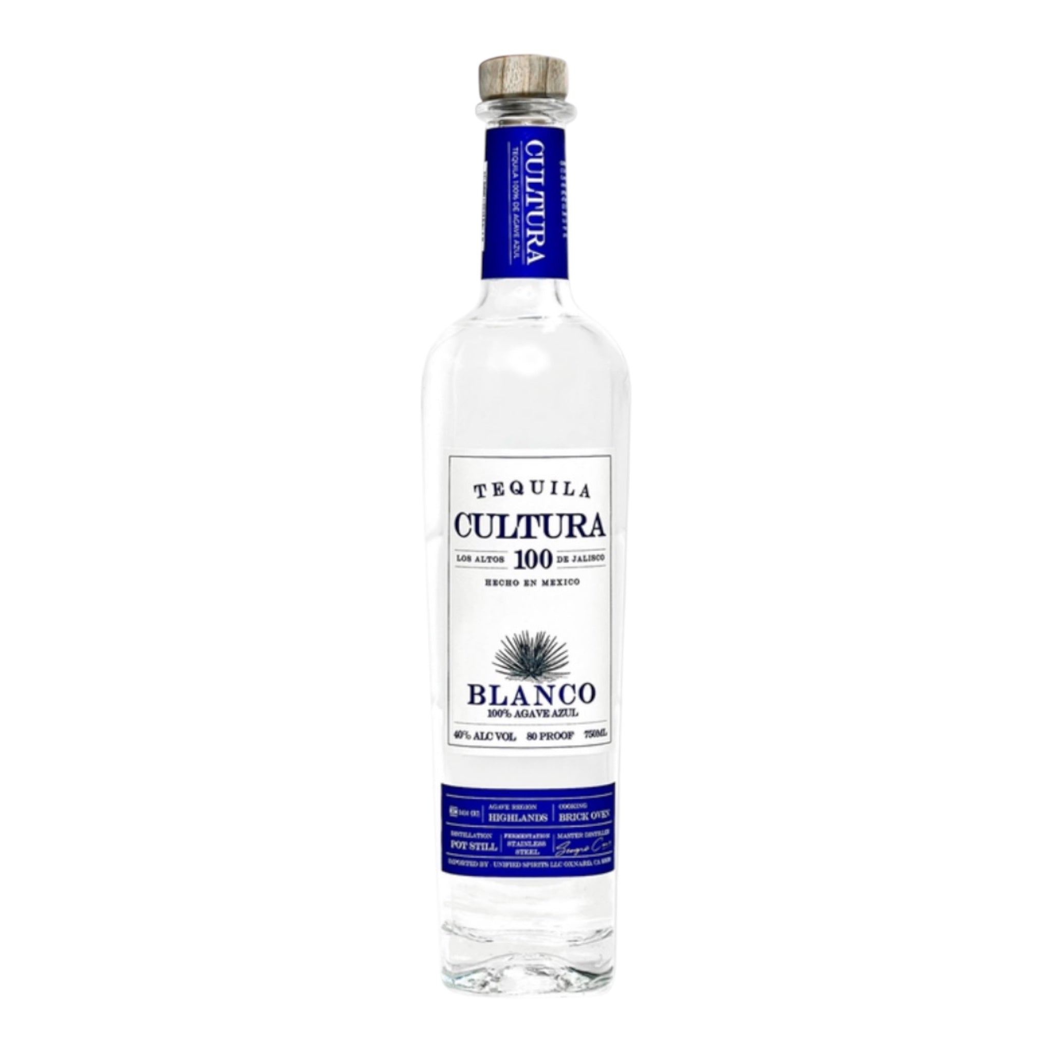 Cultura Blanco Tequila 750ml