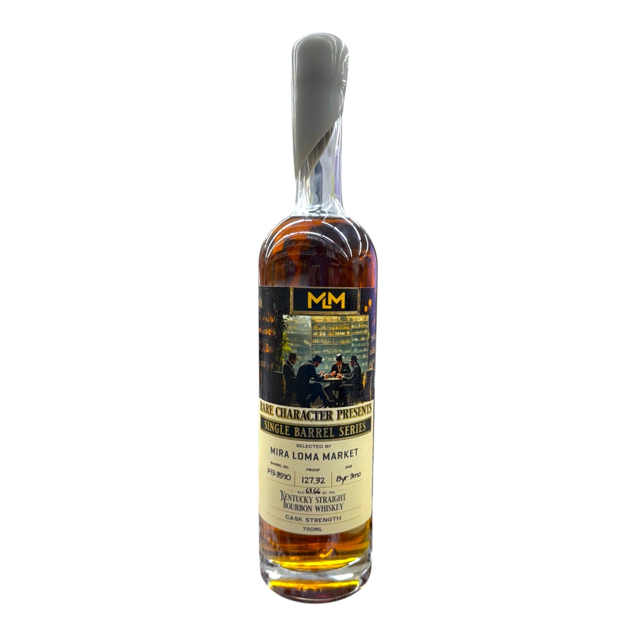 Rare Character Single Barrel Limited Release 127.3 Proof 8 Year Old Bourbon Whiskey 750ml (MLM Exclusive)
