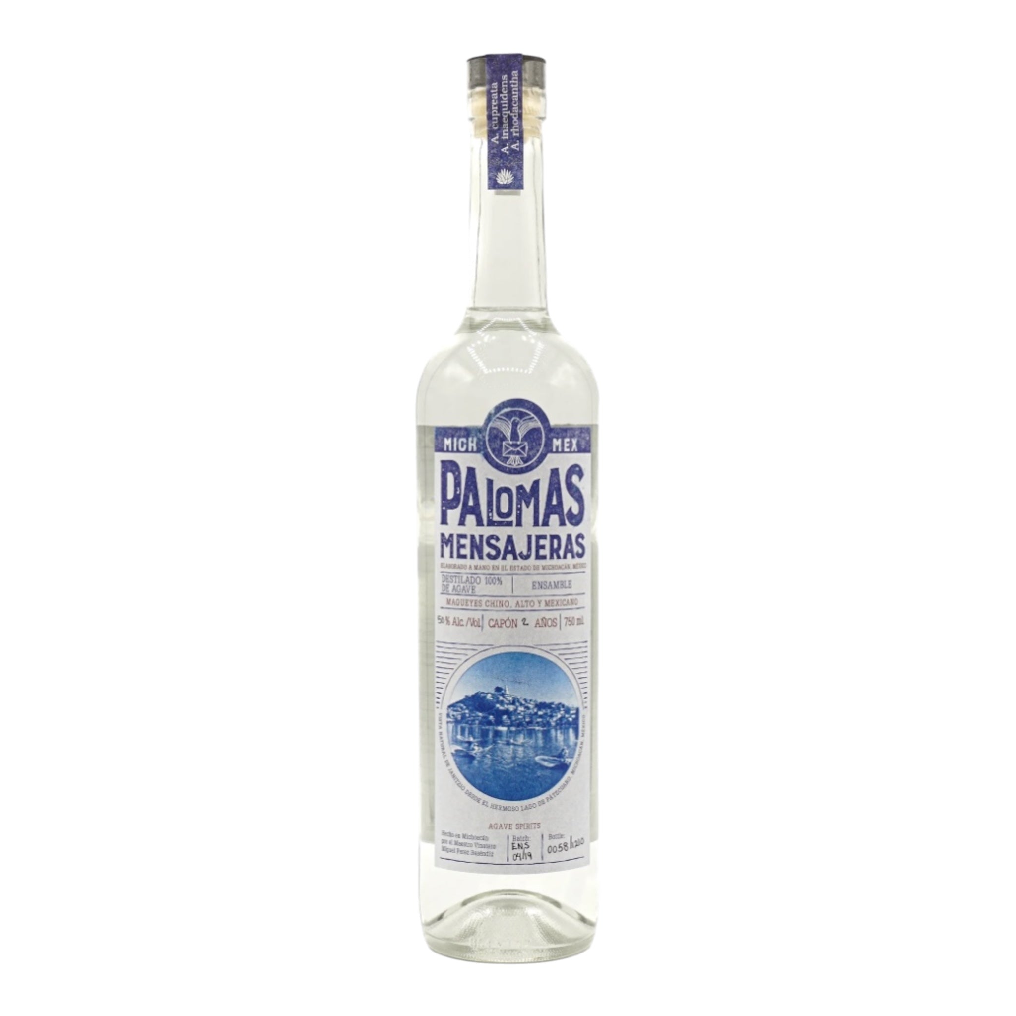 Palomas Mensajeras Mexicano Agave Spirit 750ml