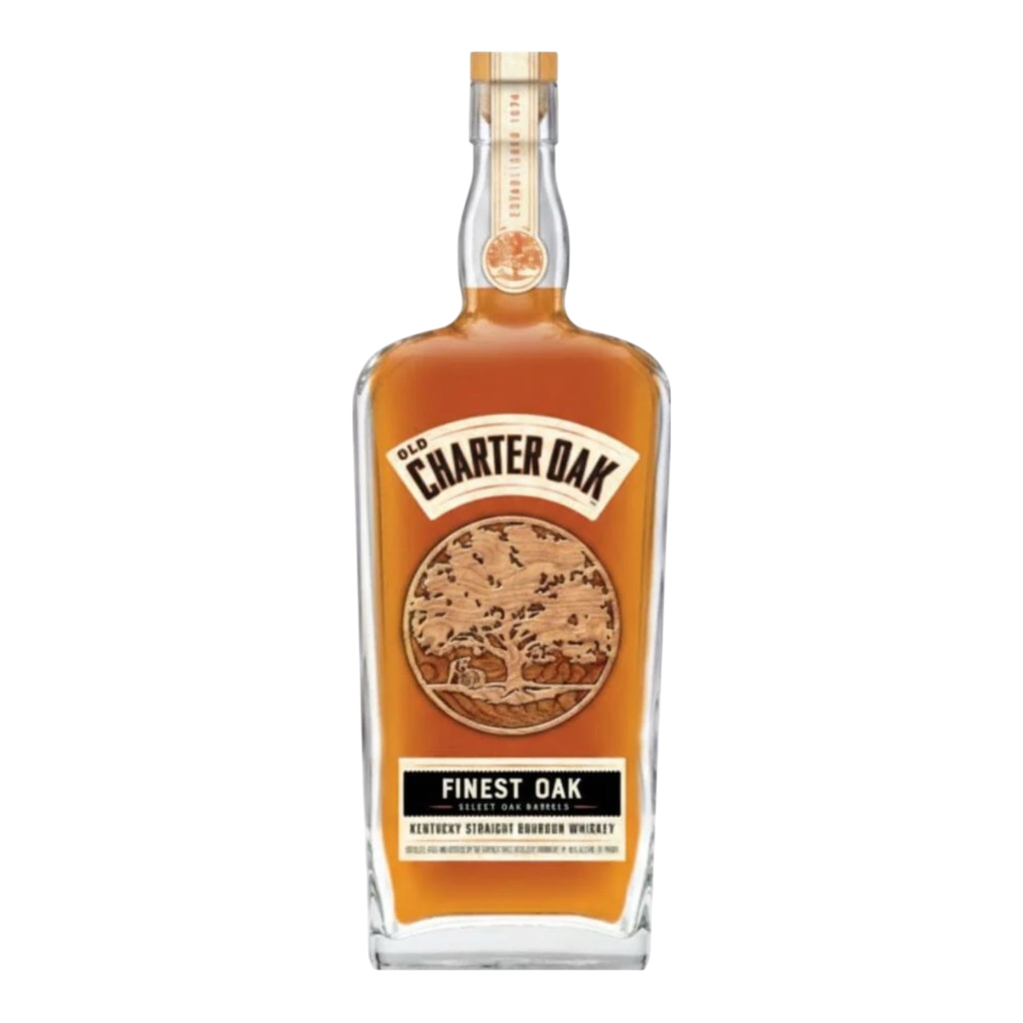 Old Charter Oak Finest Oak Kentucky Straight Bourbon Whiskey