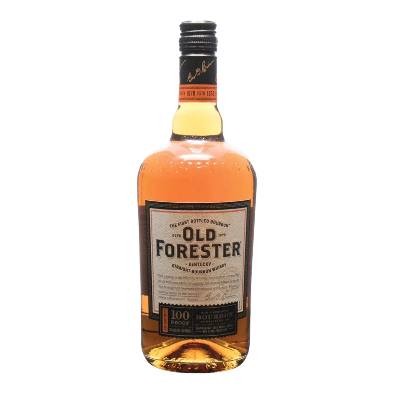 Old Forester 100 Proof Kentucky Straight Bourbon Whiskey 750ml