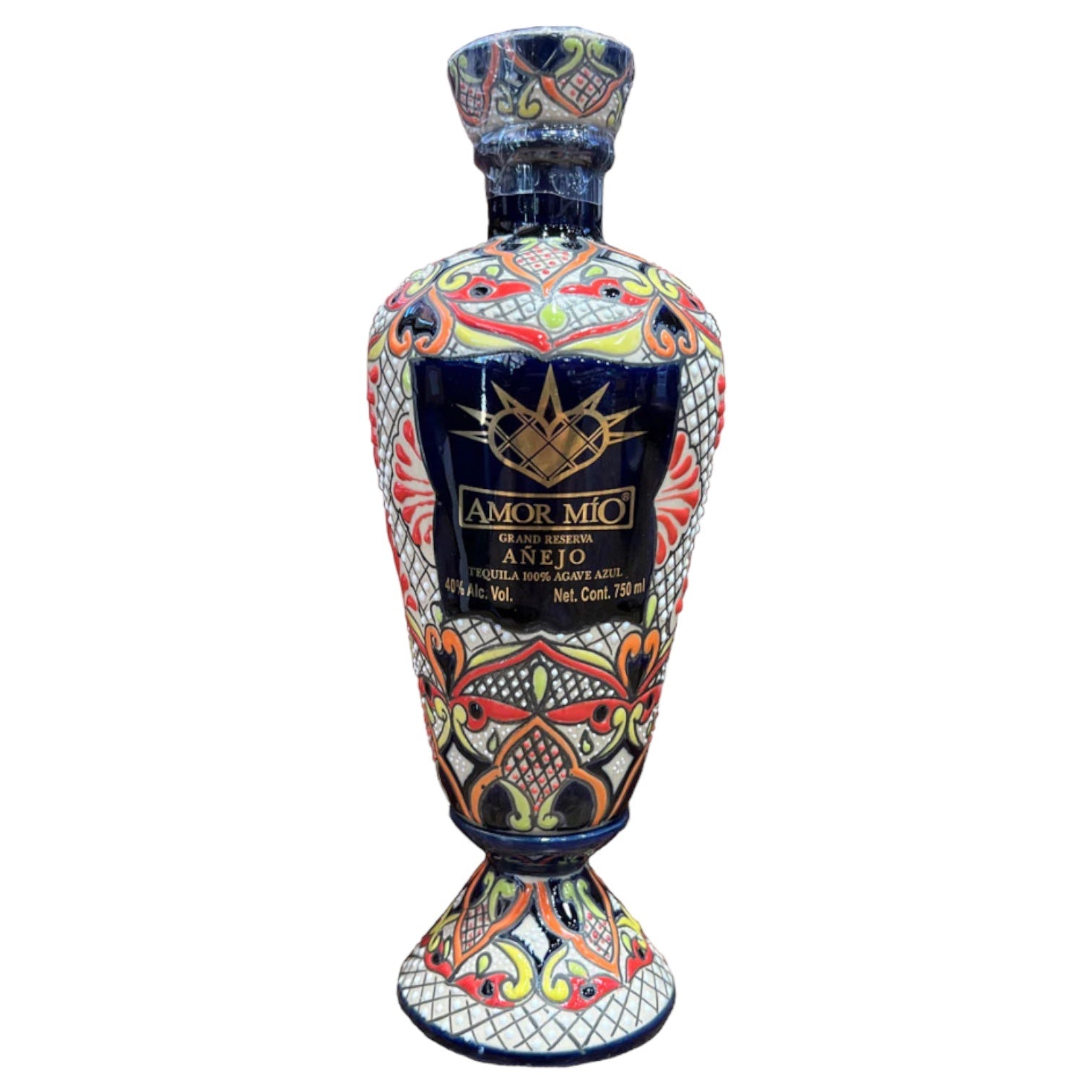 Amor Mio Ceramic Anejo Tequila 750ml