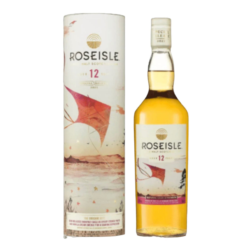 2023 Roseisle The Origami Kite Natural Cask Strength 12 Year Old Single Malt Scotch Whisky 750ml