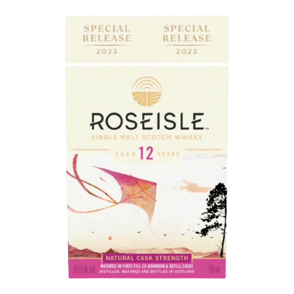 2023 Roseisle The Origami Kite Natural Cask Strength 12 Year Old Single Malt Scotch Whisky 750ml