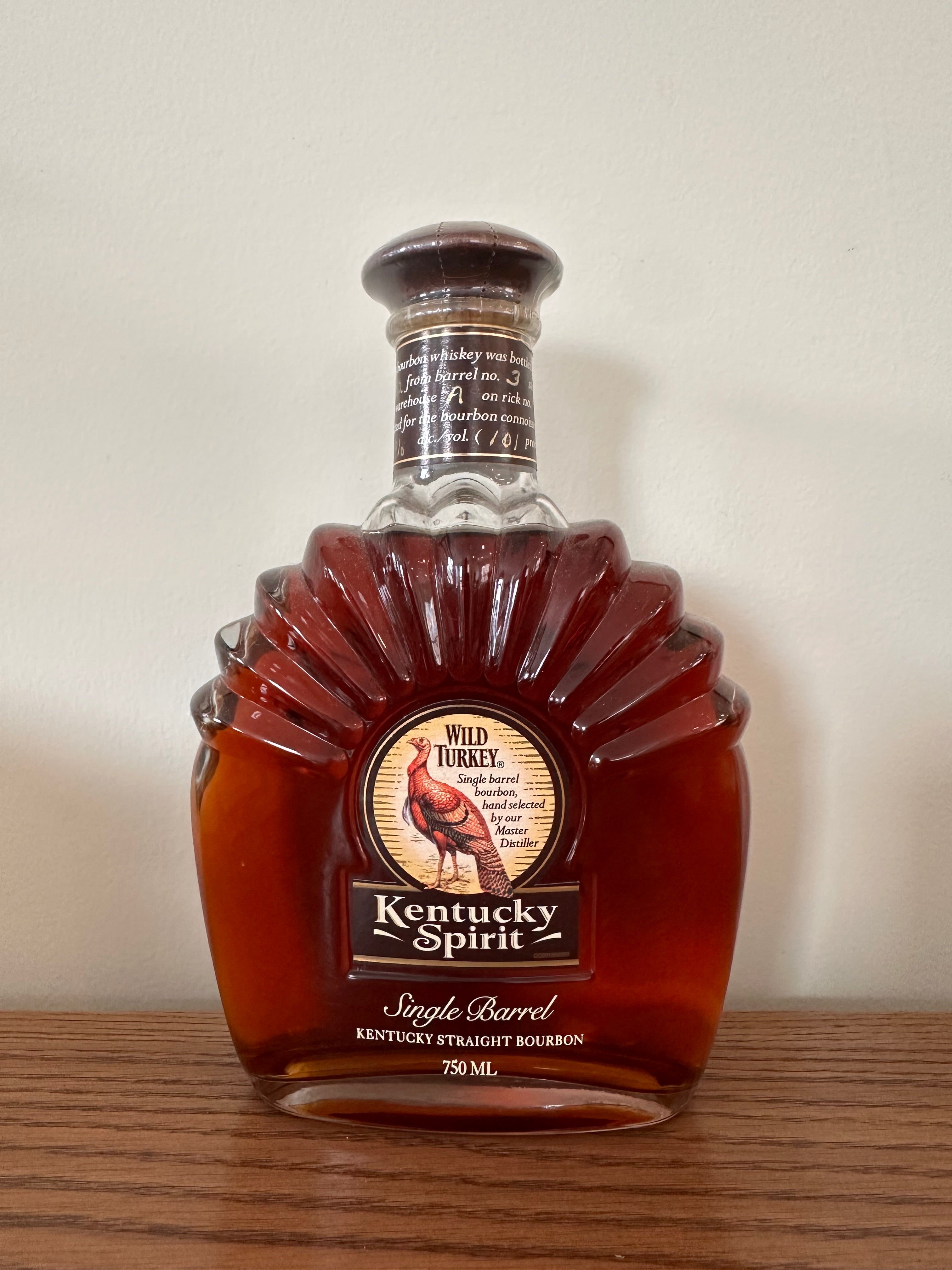 2002 Wild Turkey Kentucky Spirit Single Barrel Bourbon 750ml