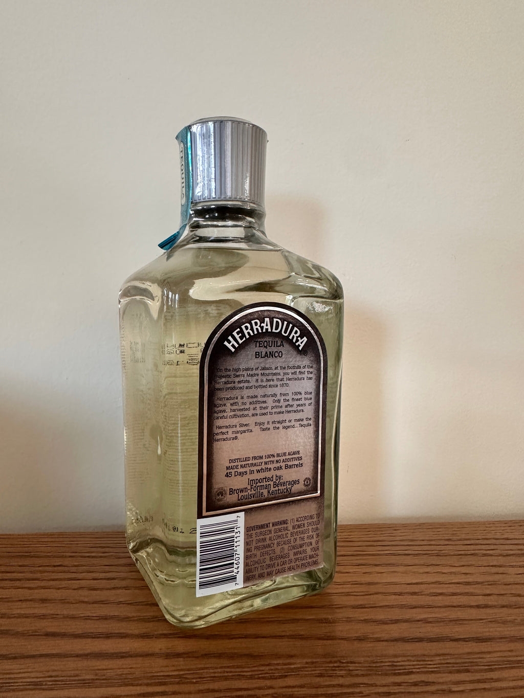 2008 Herradura Silver Blanco Suave 750ml
