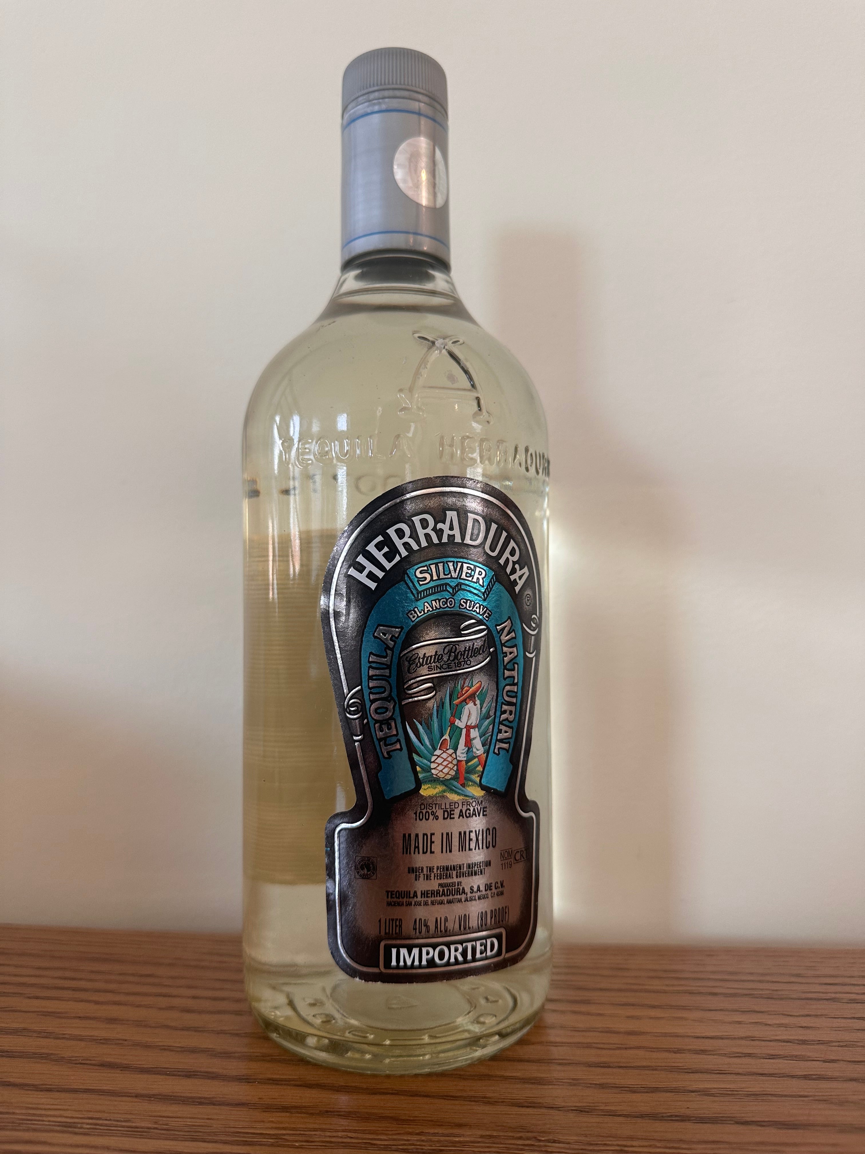 2006 Herradura Silver Blanco Suave 1Lt