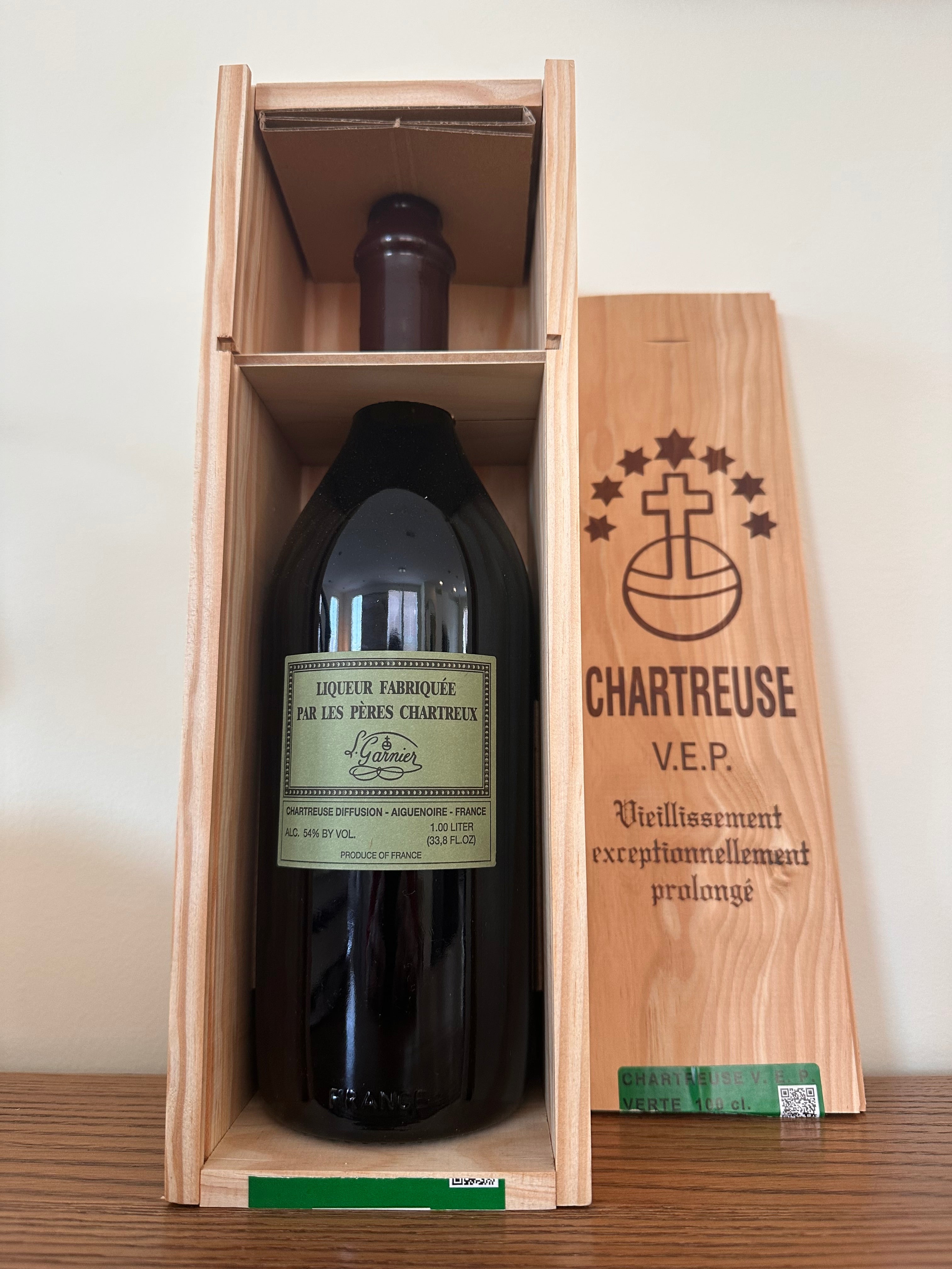 Chartreuse V.E.P. Verte Liqueur 1.0L