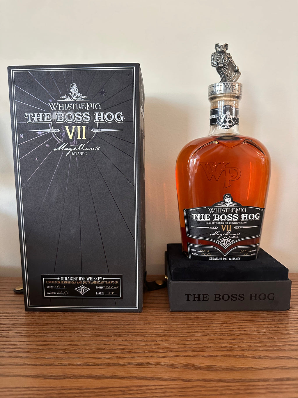 WhistlePig The Boss Hog VII Magellan's Atlantic Straight Rye Whiskey 750ml