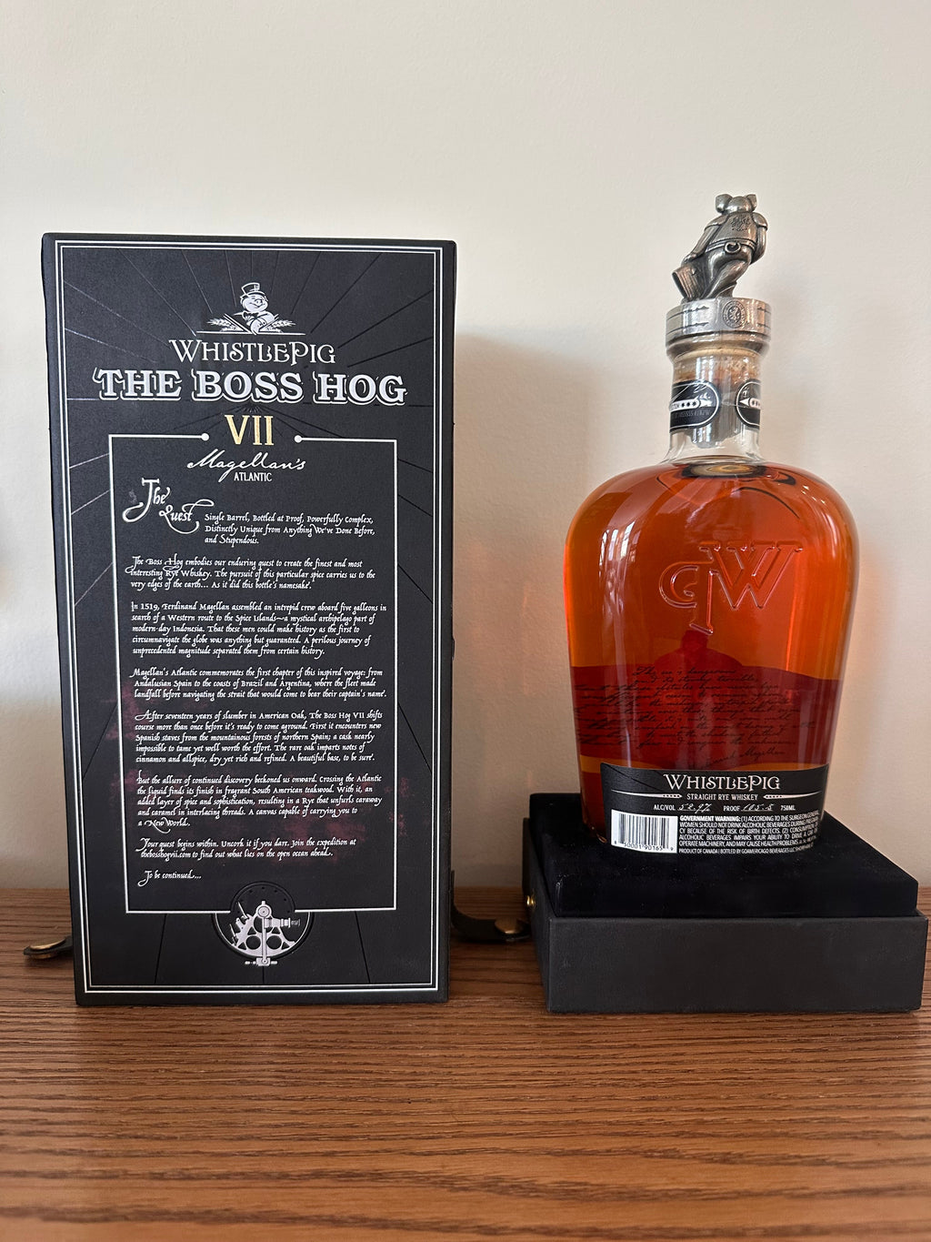 WhistlePig The Boss Hog VII Magellan's Atlantic Straight Rye Whiskey 750ml