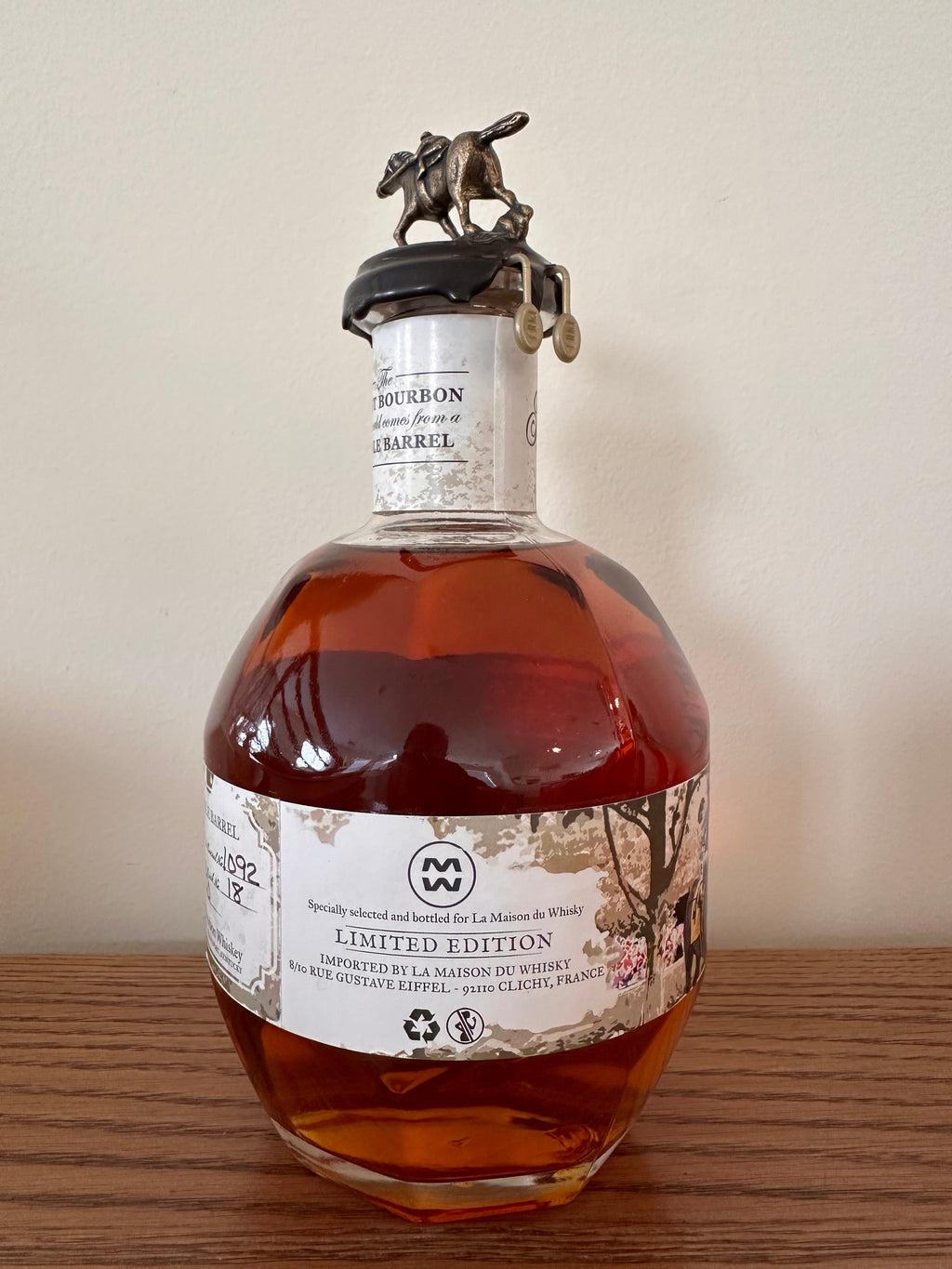2017 Blanton's Single Barrel 'La Maison Du Whisky 700ml