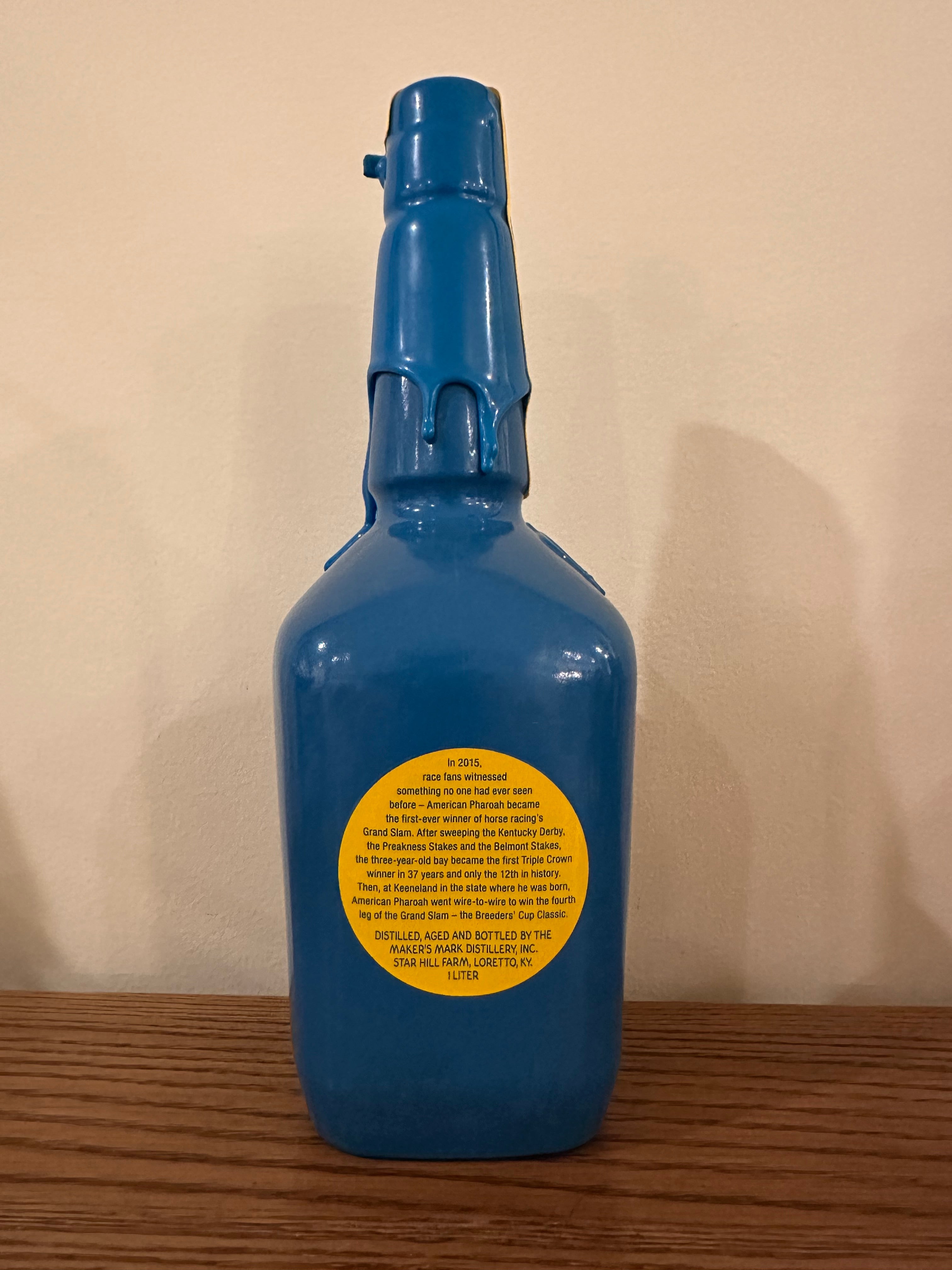 2016 Maker's Mark American Pharoah Limited Edition Straight Bourbon Whiskey 1Lt