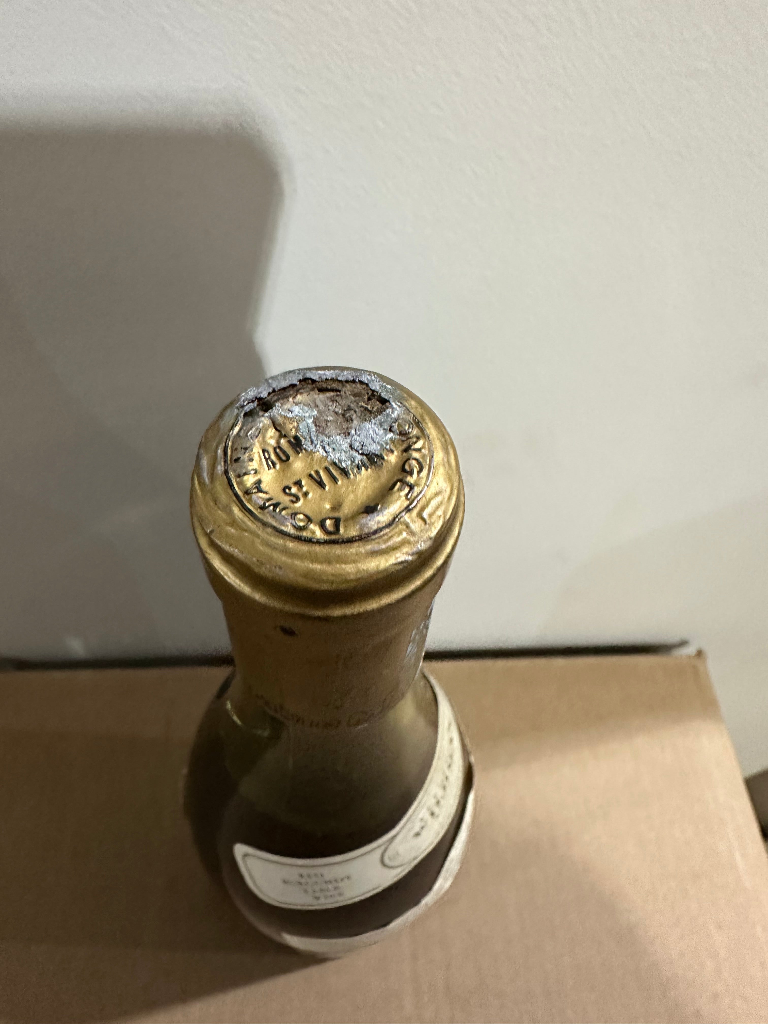 1969 Domaine de la Romanee Conti Romanee Saint Vivant Grand Cru 750ml