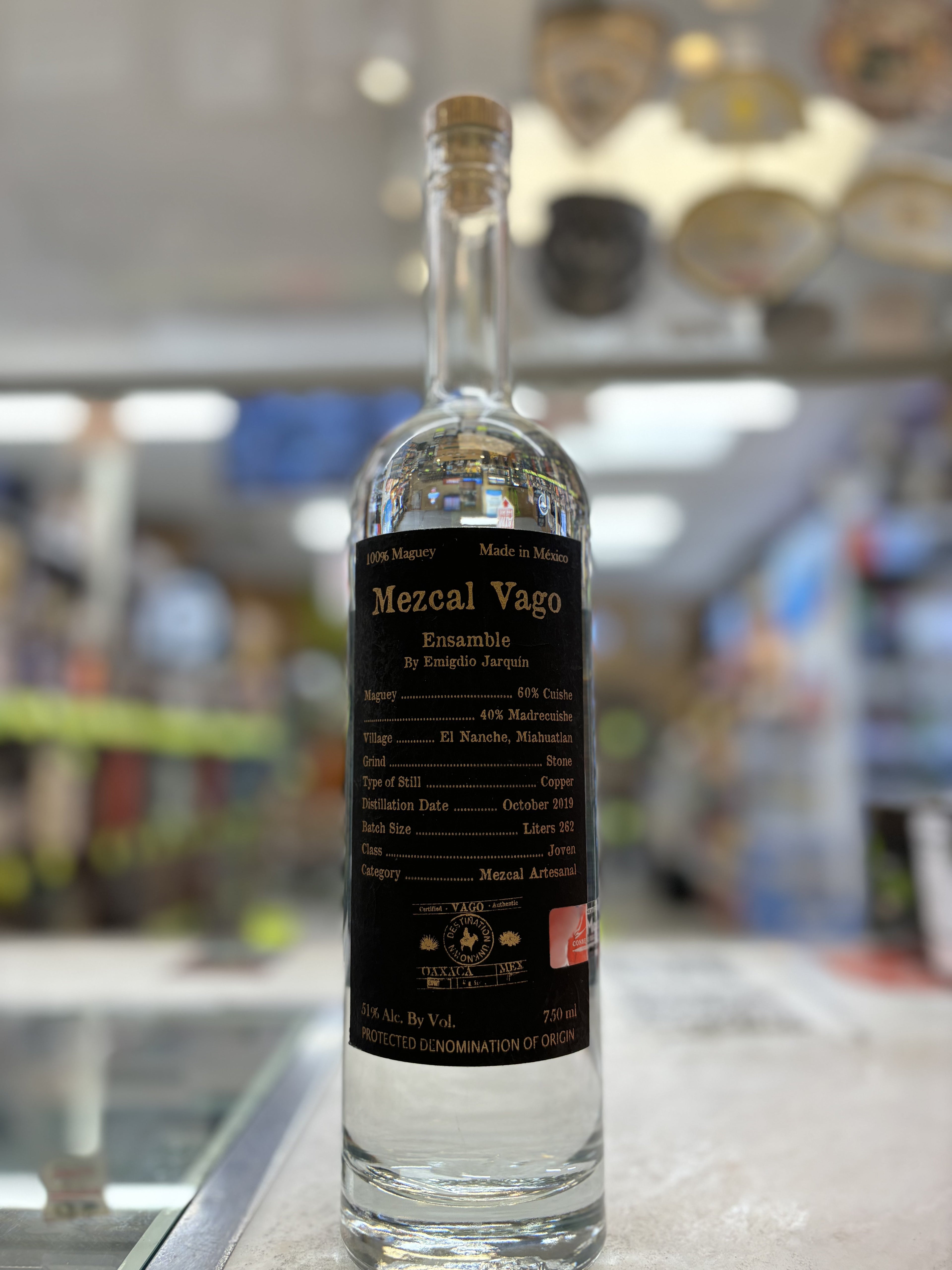 Mezcal Vago Ensamble by Emigdio Jarquin Mezcal 750ml