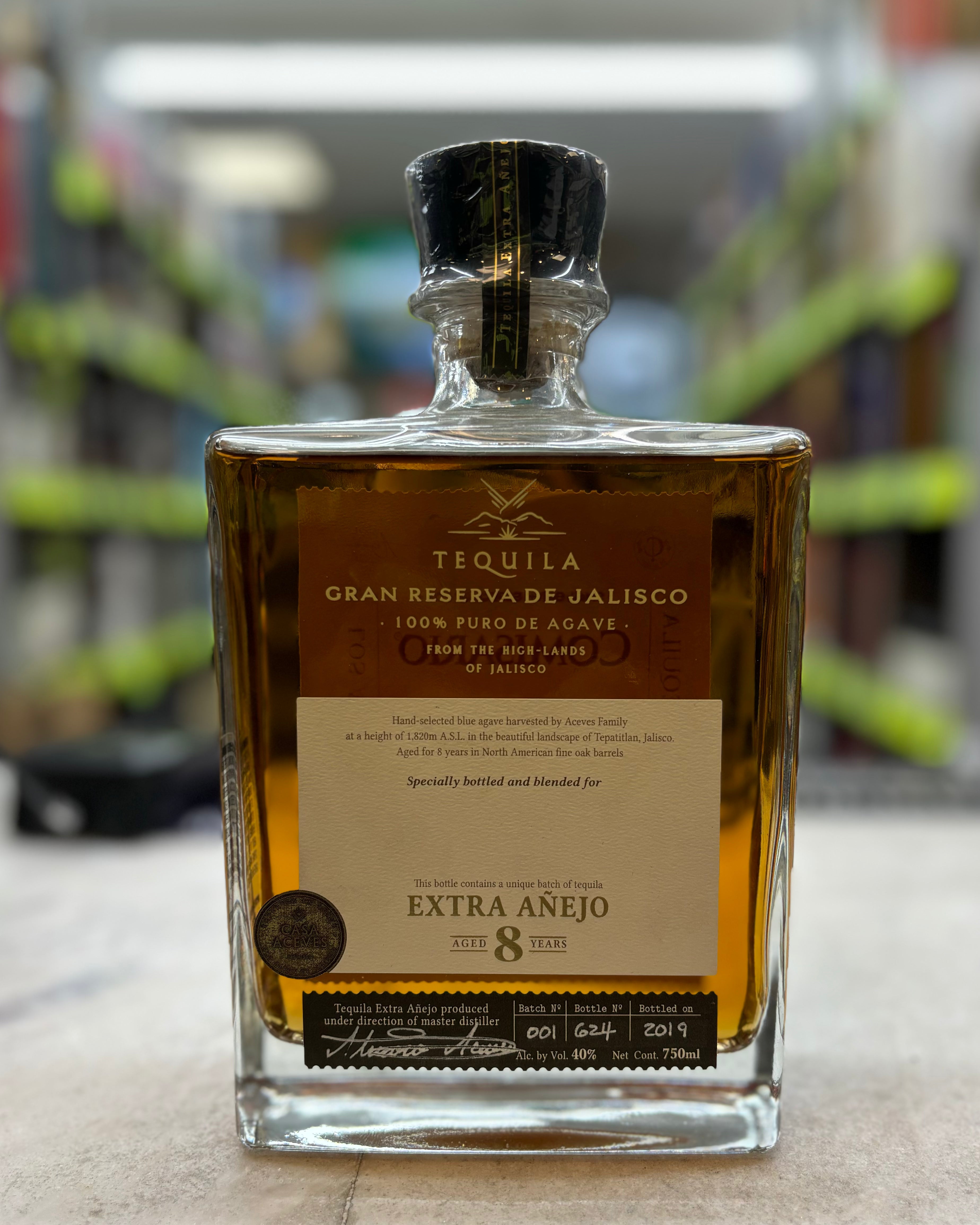 Comisario Gran Comisario 8 Year Old Extra Anejo Tequila 750ml