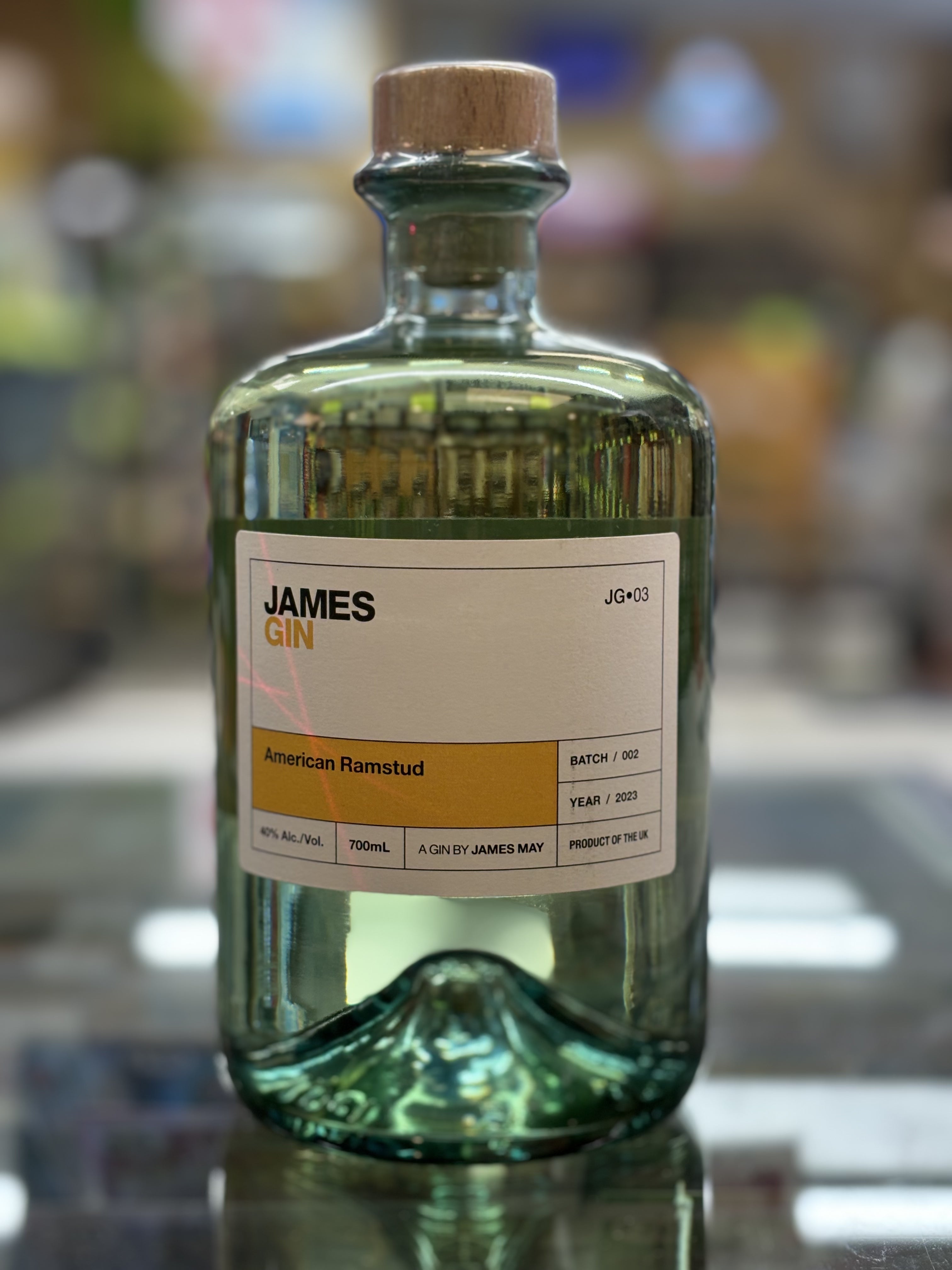 James Gin By James May American Ramstud Gin 700ml