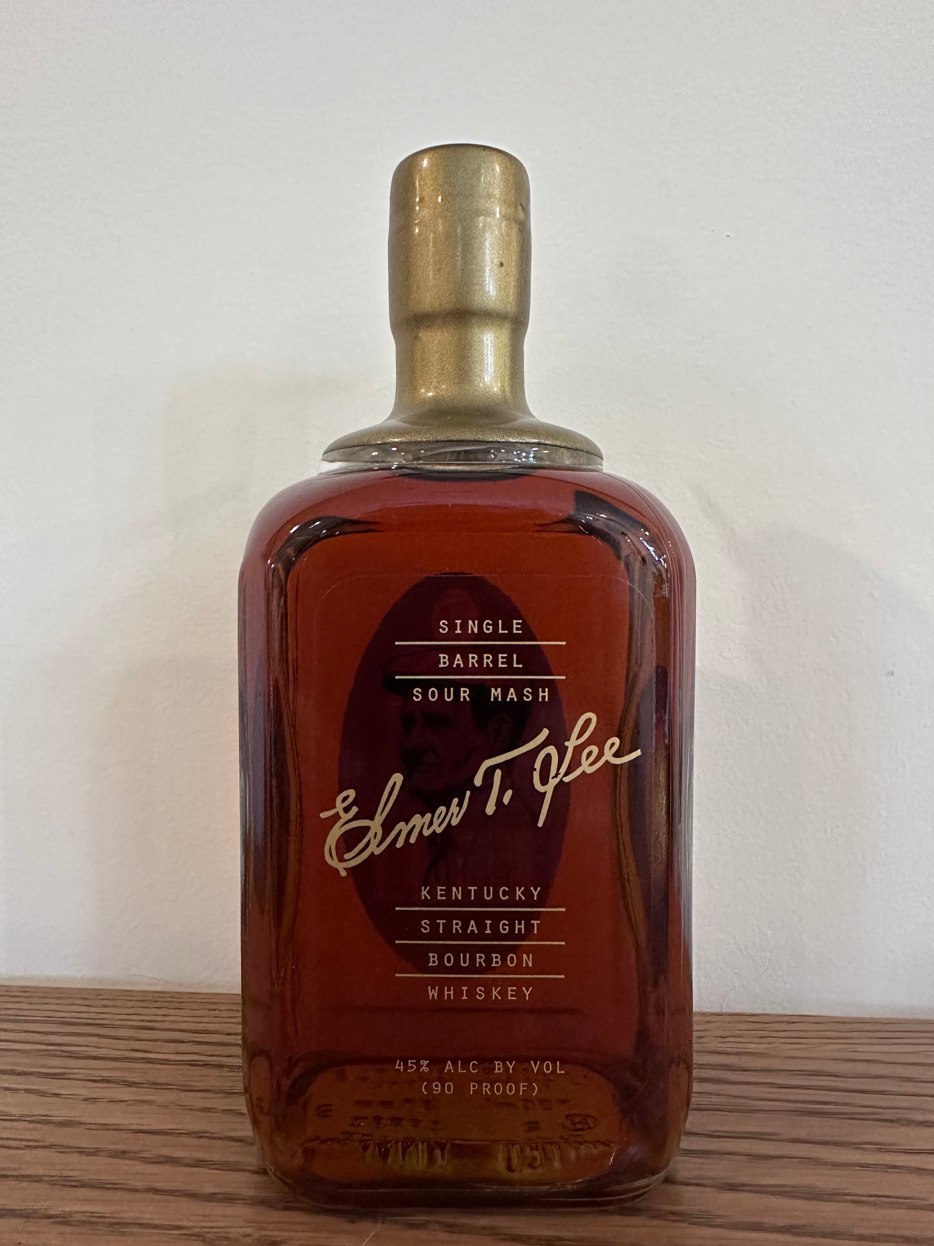 Elmer T. Lee Gold Wax Kentucky Straight Bourbon Whiskey 750ml
