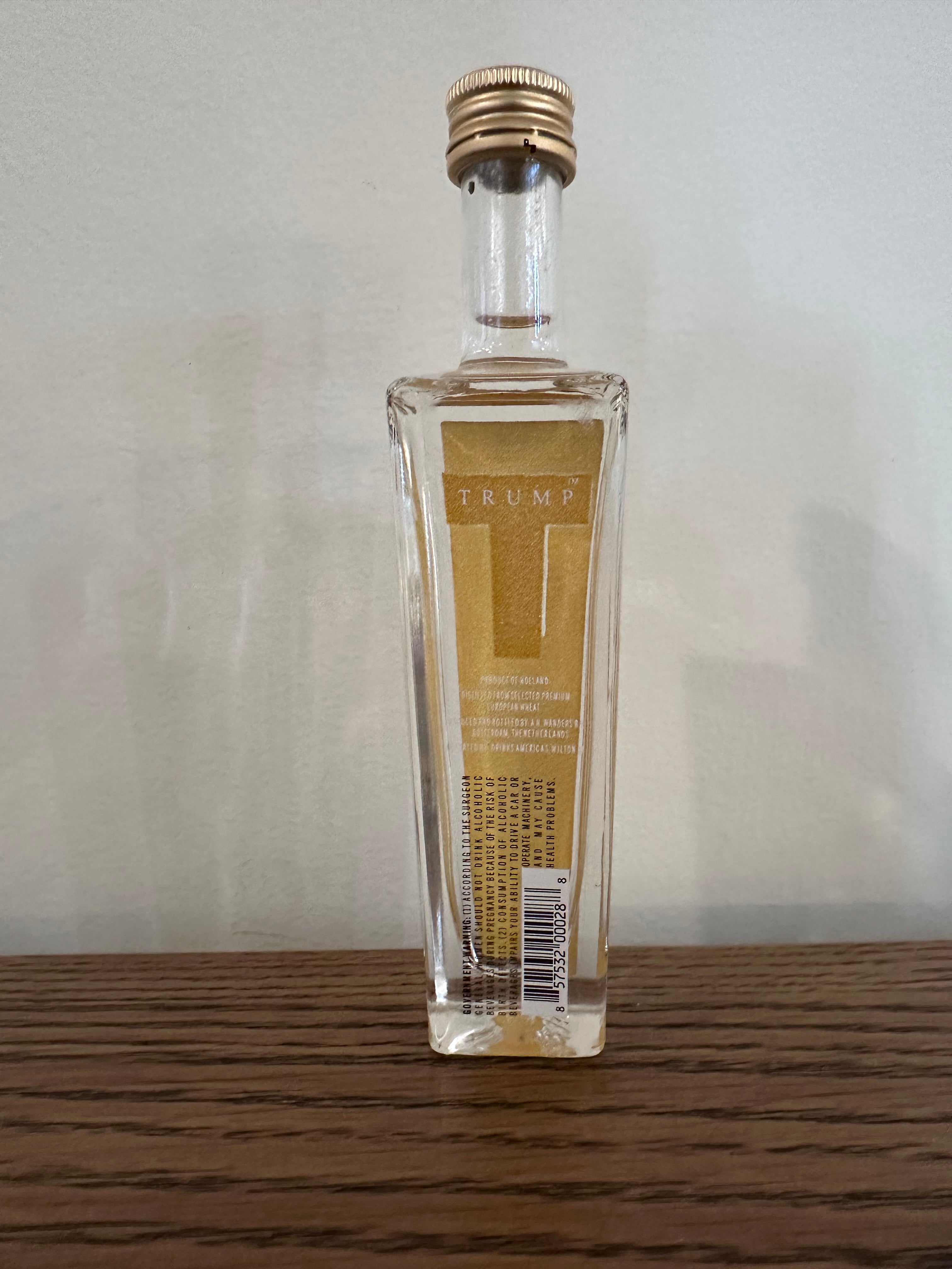 Trump Vodka Miniature 50ml
