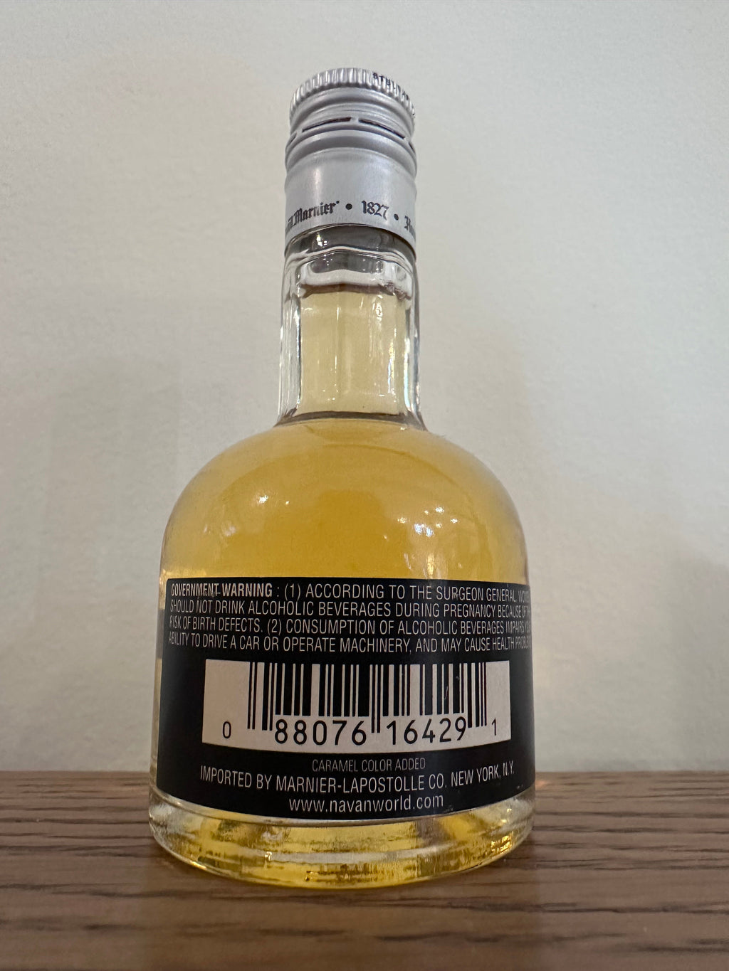 Grand Marnier Navan Natural Vanilla Liqueur Miniature 50ml