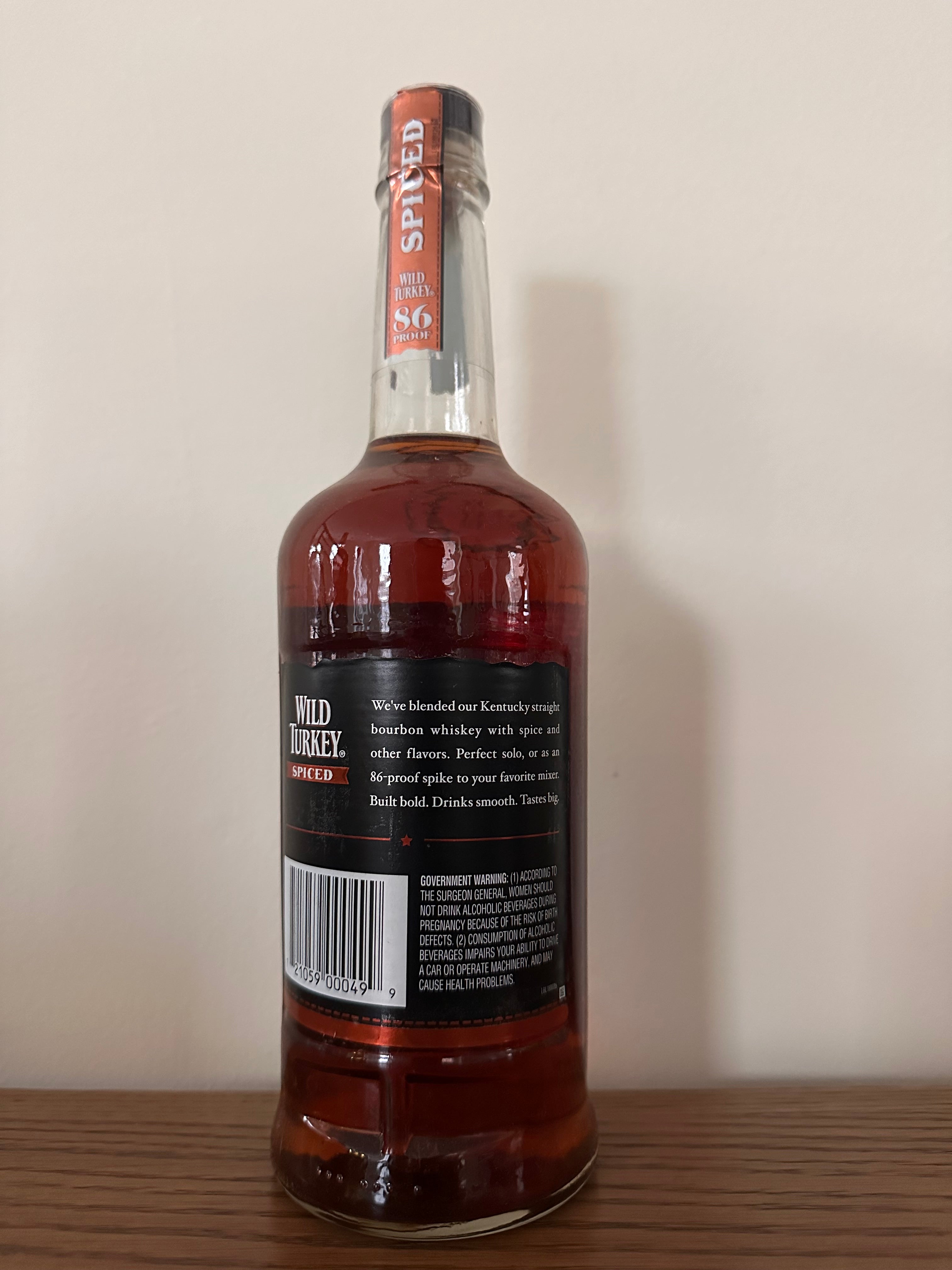Wild Turkey Spiced Whiskey 750ml