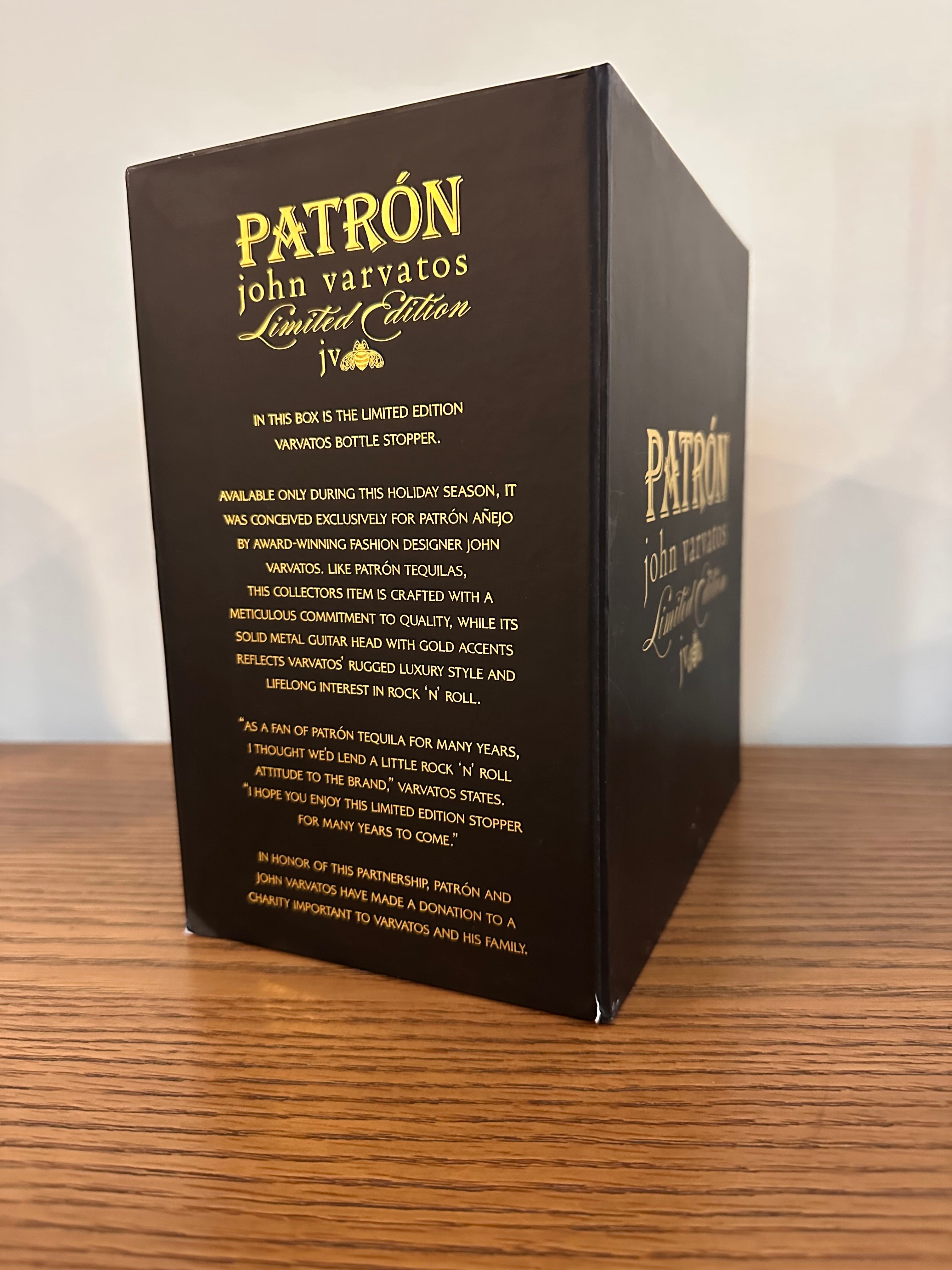 Patron John Varvatos Limited Edition Anejo Tequila 750ml