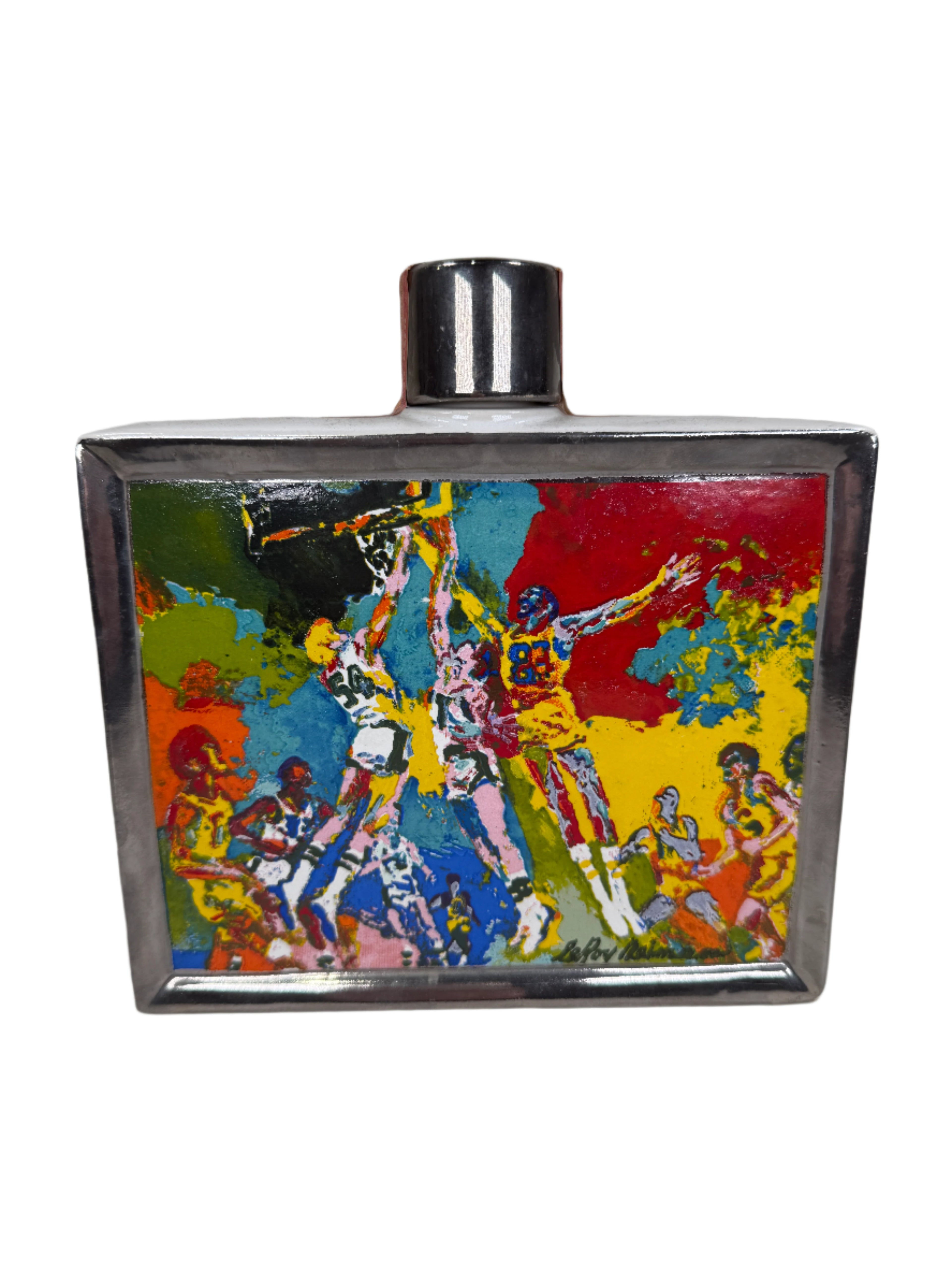 1979 LeRoy Neiman Sports Commemoratives Decanter Blended Whiskey 750ml