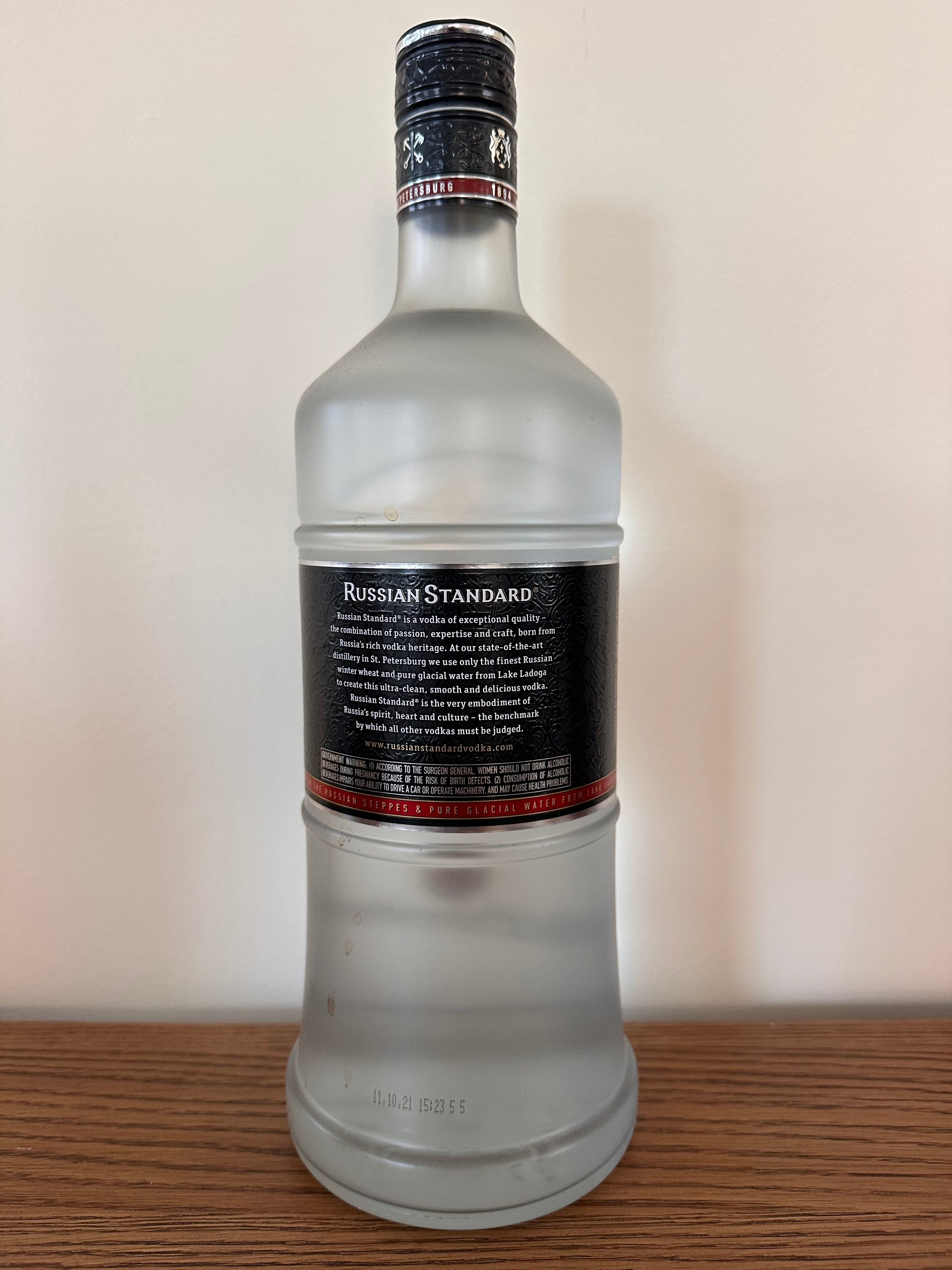 Russian Standard Original Vodka 1.75L