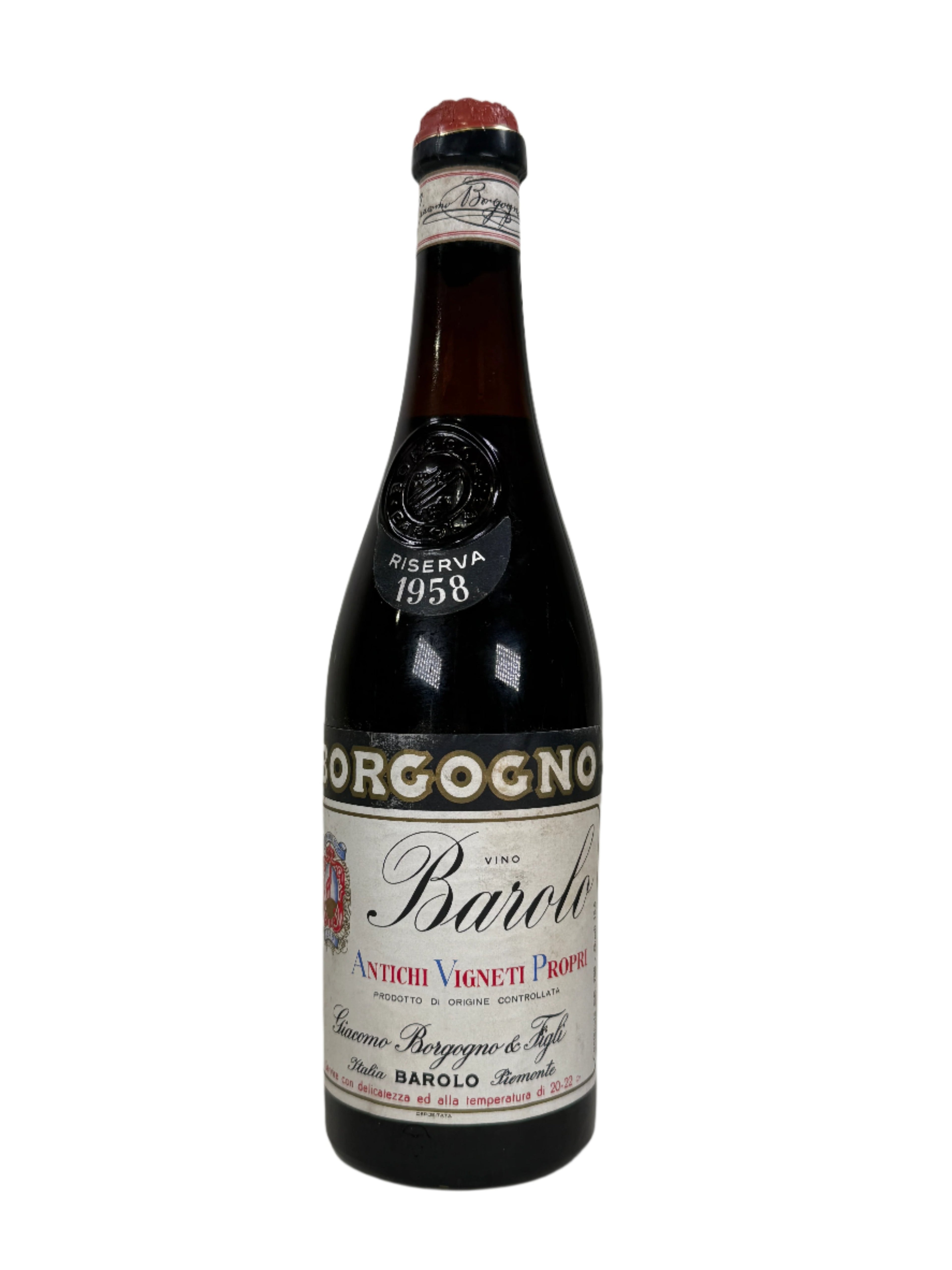1958 Giacomo Borgogno & Figli Barolo Riserva DOCG 750ml
