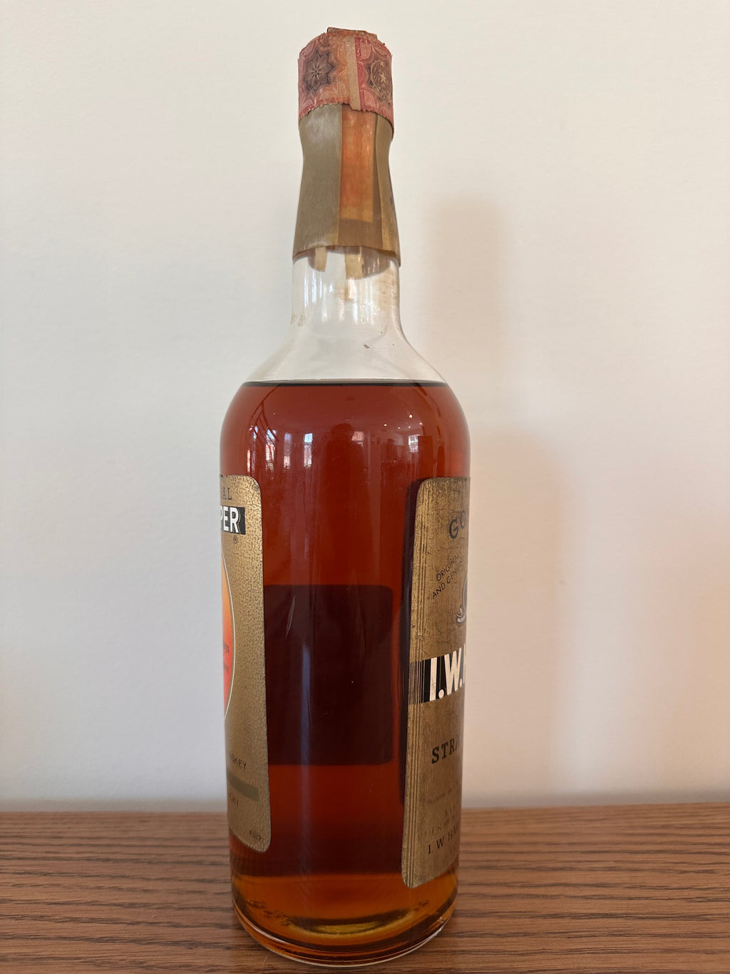 I.W. Harper Gold Medal Bourbon Whiskey 0.75l Vintage Imported By S.I.L.V.A Bianchi S.P.A