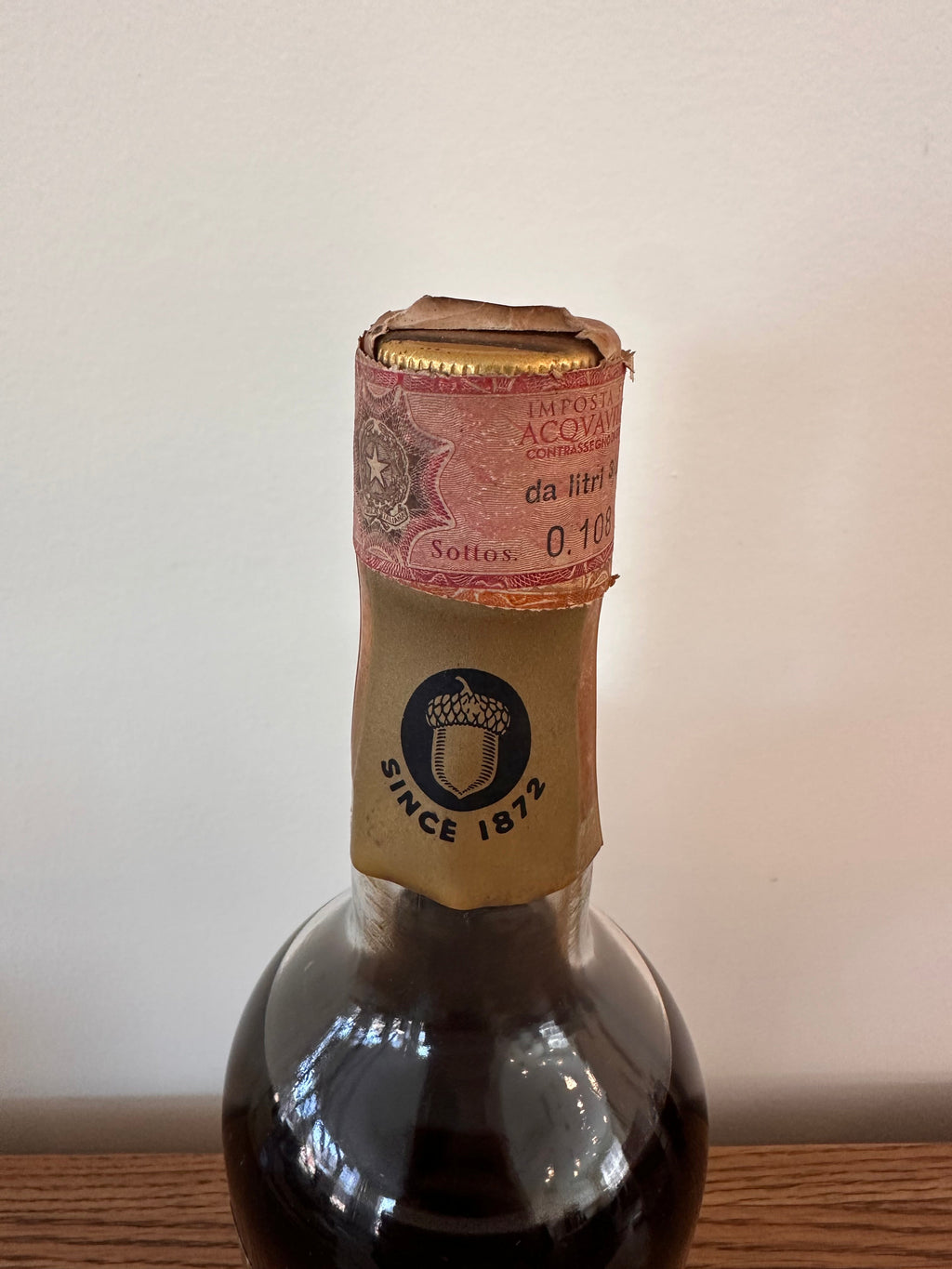 I.W. Harper Gold Medal Bourbon Whiskey 0.75l Vintage Imported By S.I.L.V.A Bianchi S.P.A