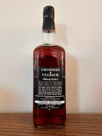 Grommes & Ullrich Black Label Bourbon Distilled in 1942 103 Months
