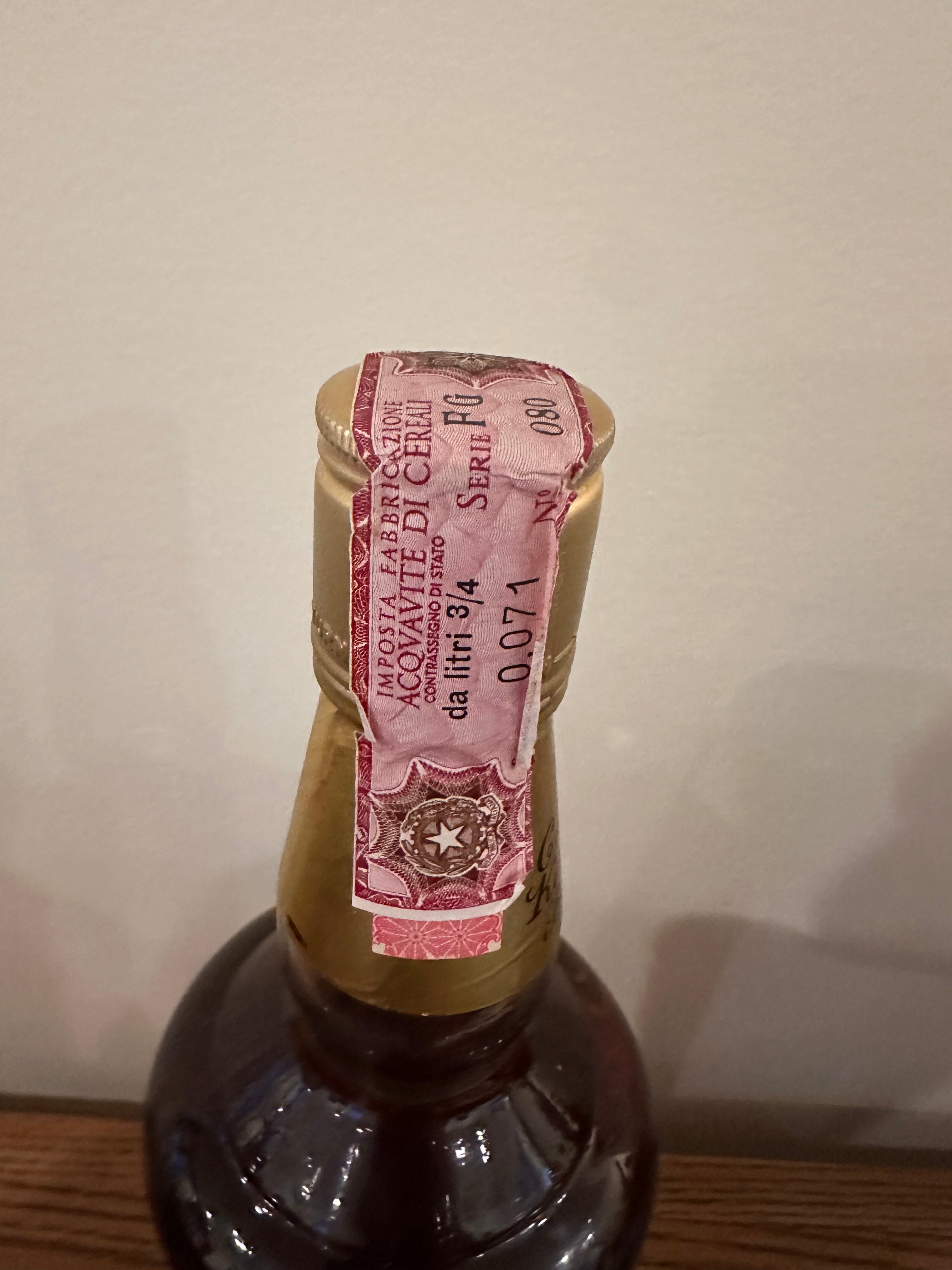 Cream Of Kentucky 1955 Straight Bourbon 4/5 Quart