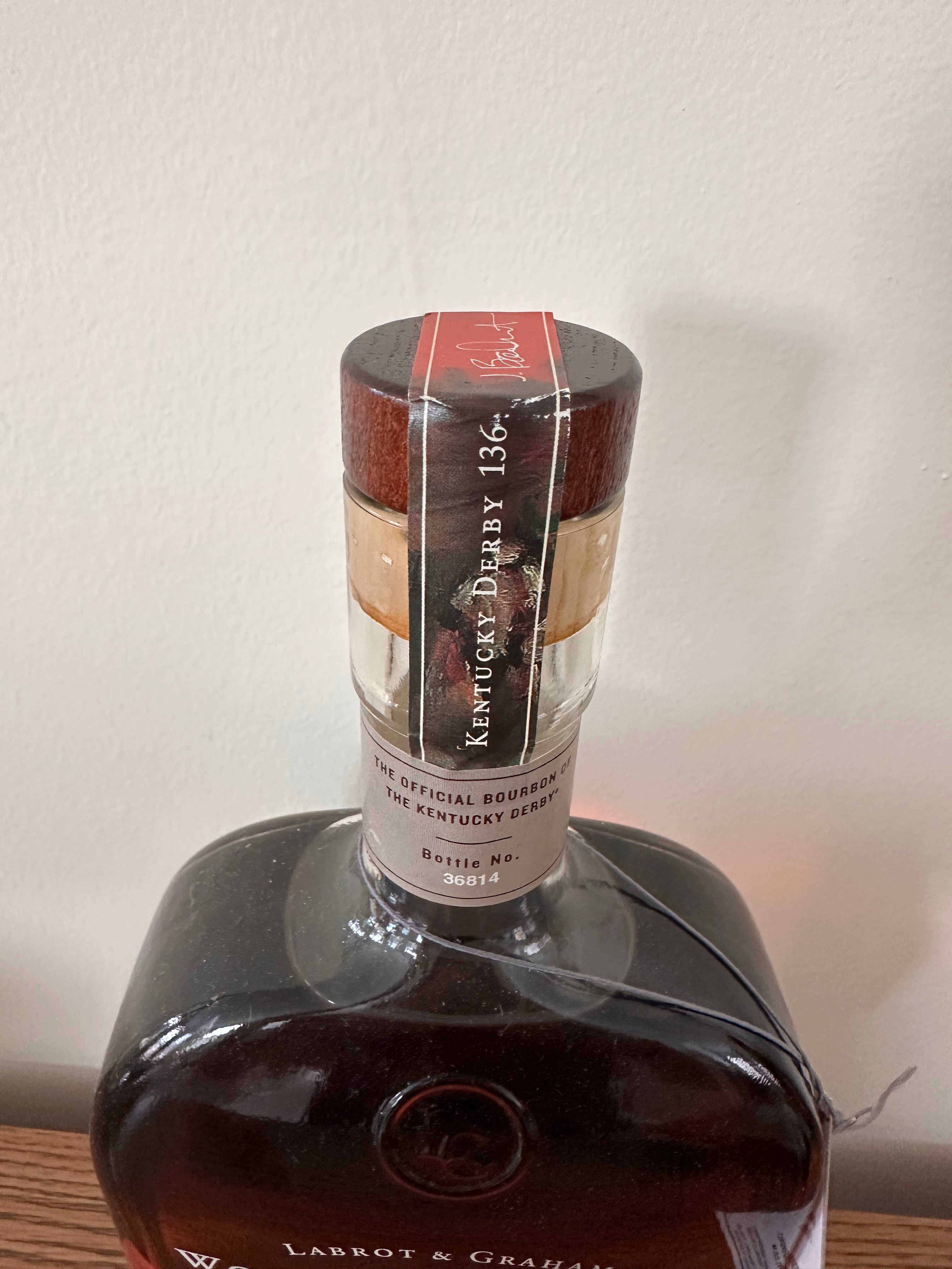 Woodford Reserve 2010 Kentucky Derby Edition #136 Straight Bourbon Whiskey 1L