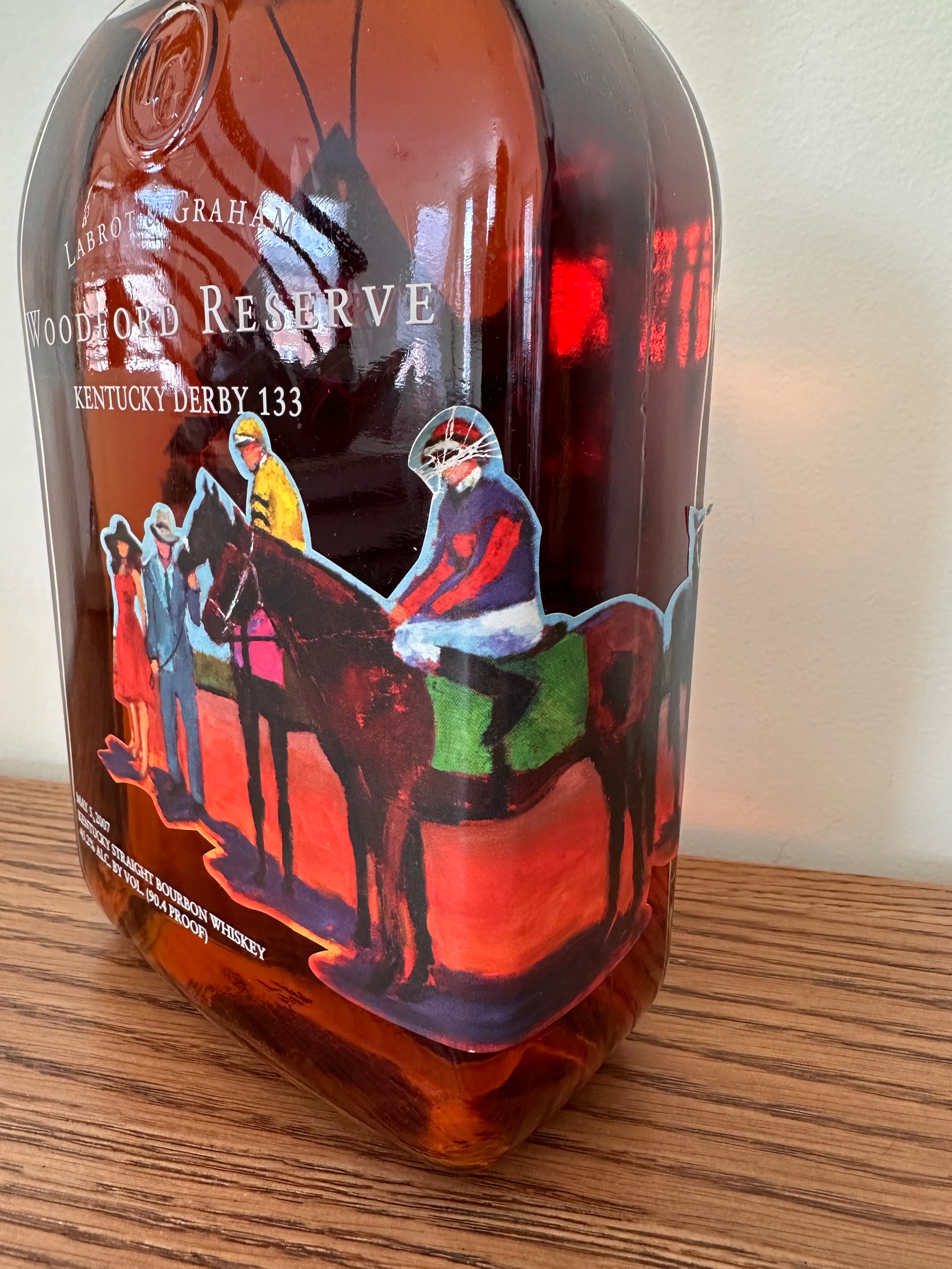 Woodford Reserve 2007 Kentucky Derby Edition #133 Straight Bourbon Whiskey 1L