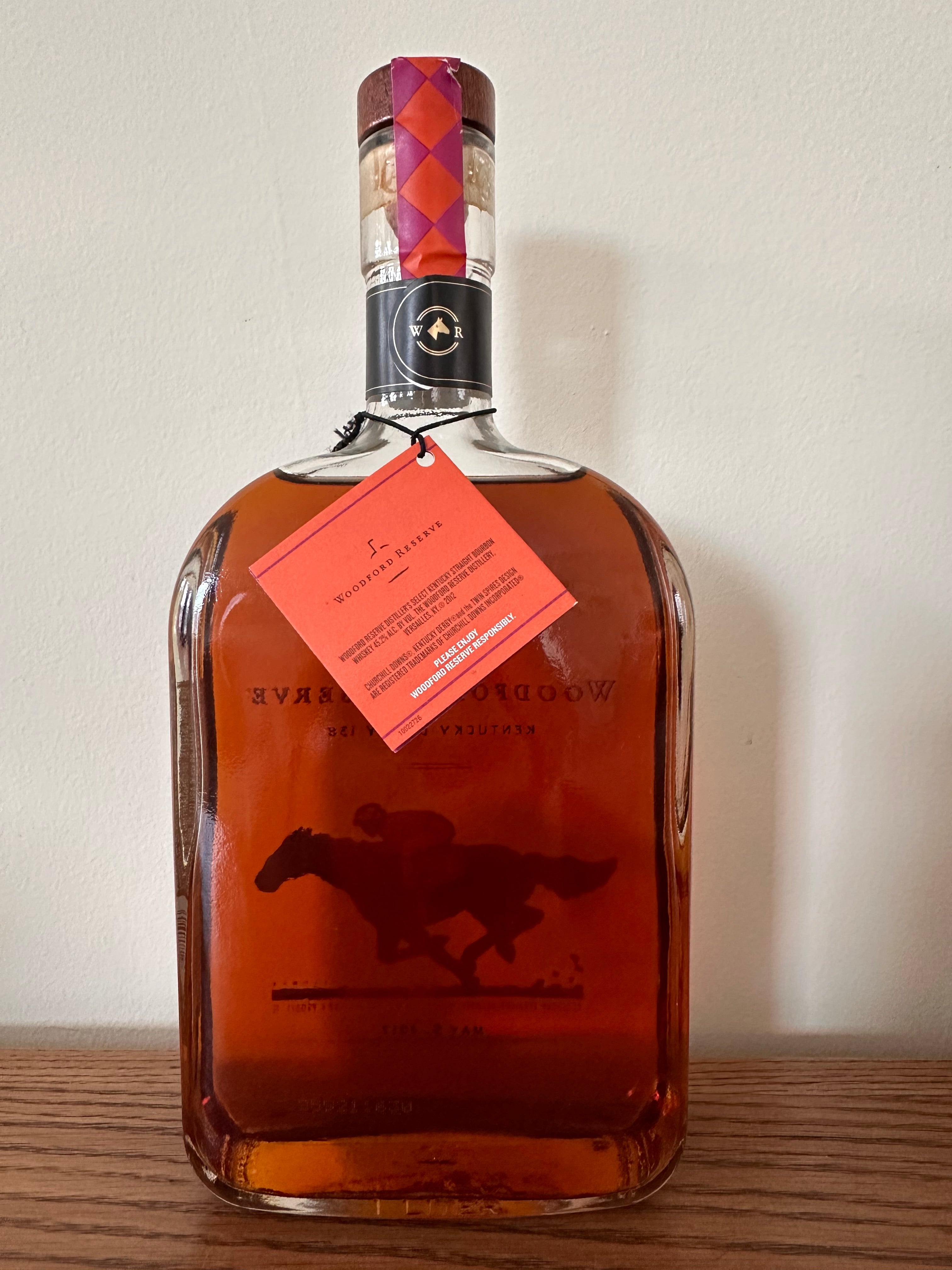 Woodford Reserve 2012 Kentucky Derby Edition #138 Straight Bourbon Whiskey 1L