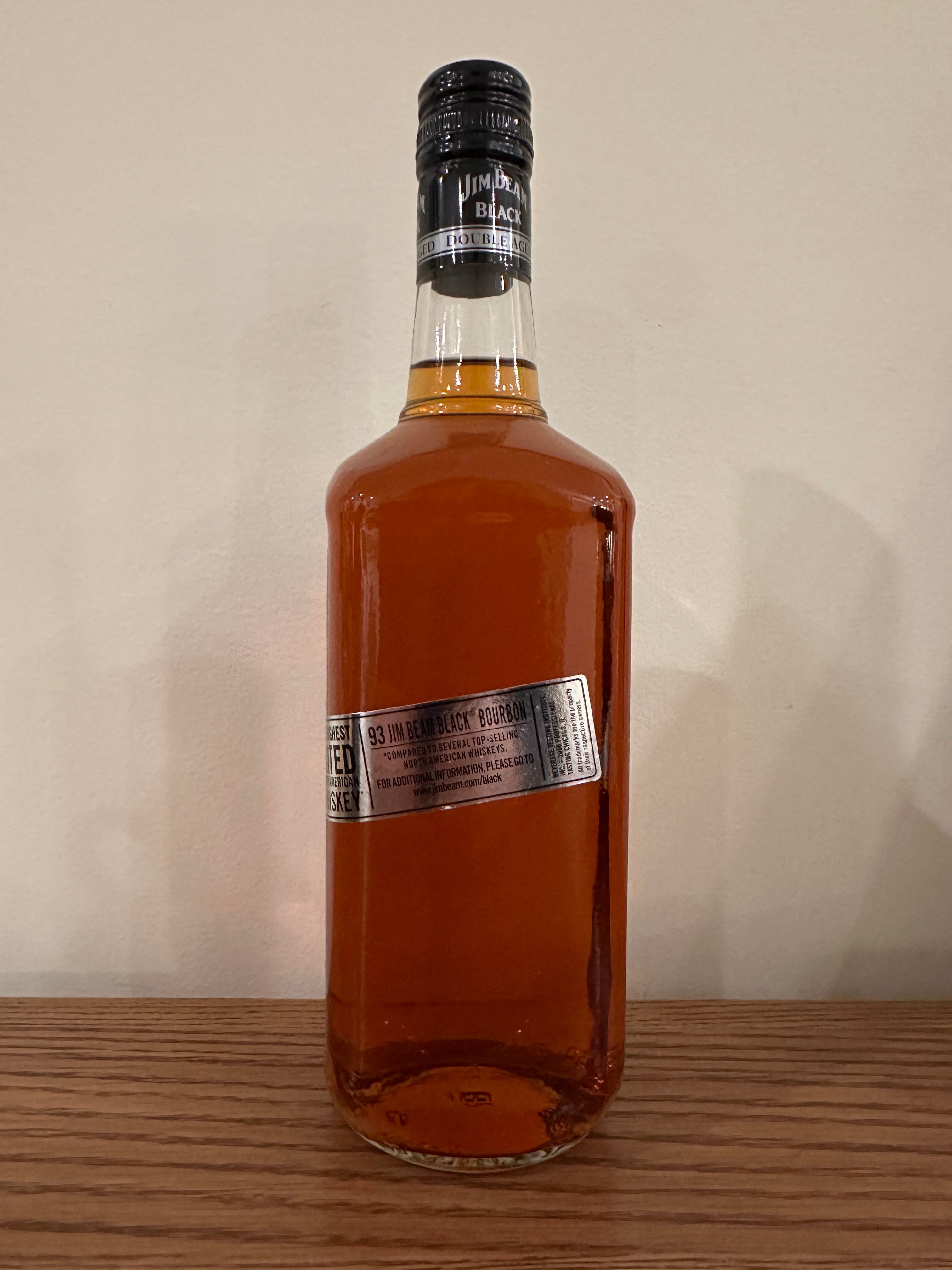 Jim Beam Black Doubled Aged 8 Year Old Bourbon Whiskey 750ml