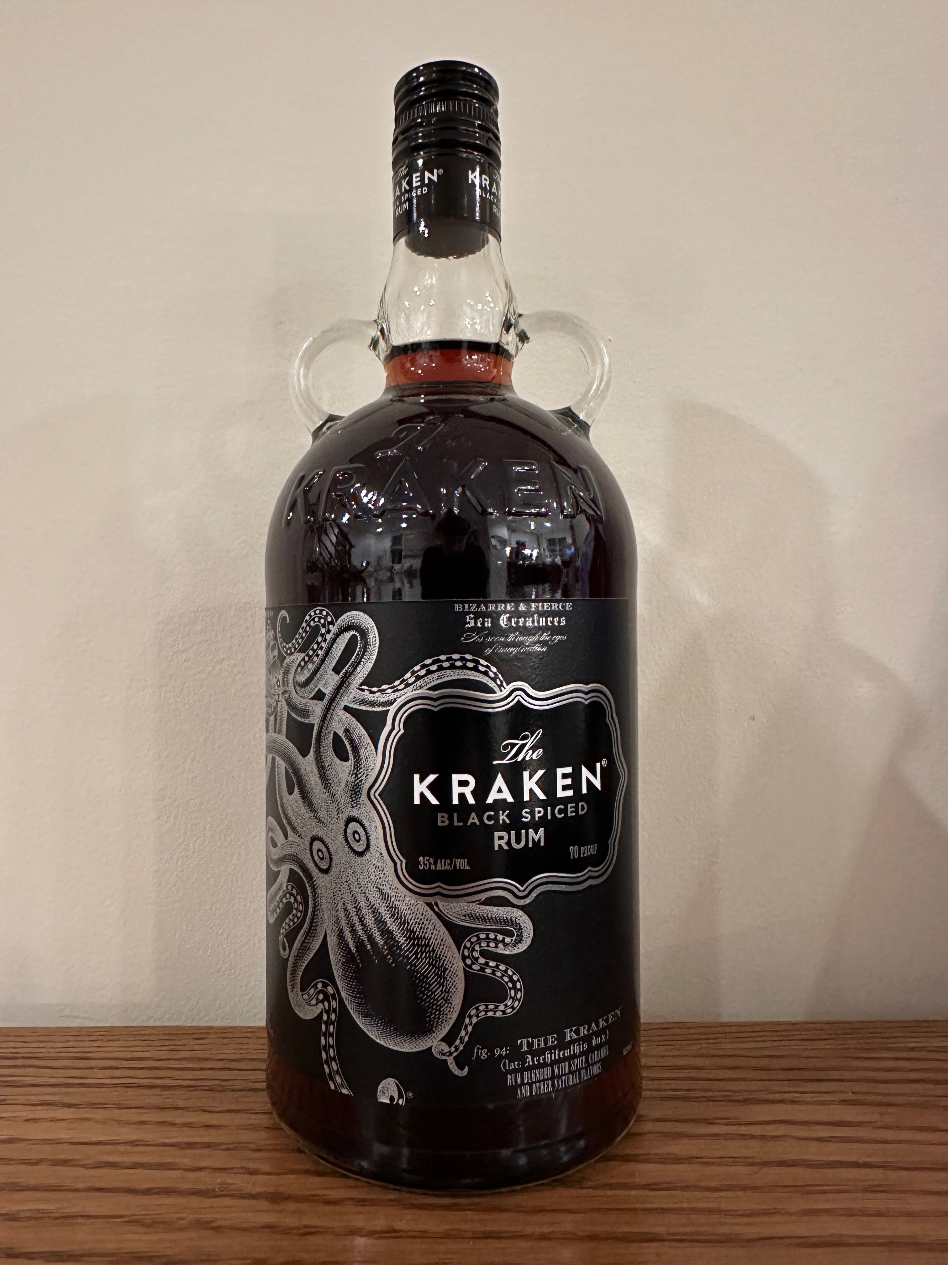 The Kraken Black Spiced Rum 70' 1.0Lt