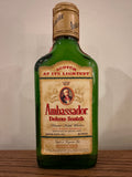 Ambassador Deluxe Blended Scotch Whisky 200ml 86 proof 1961-1977