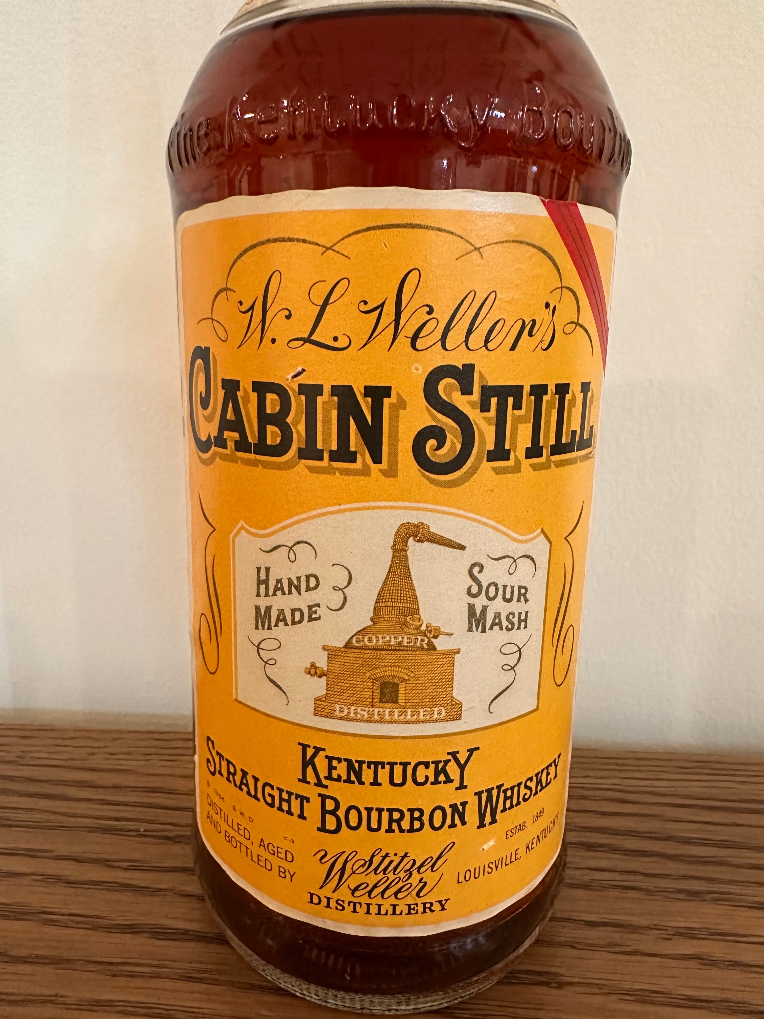 Cabin Still Bourbon (4/5 Quart, Stitzel-Weller)