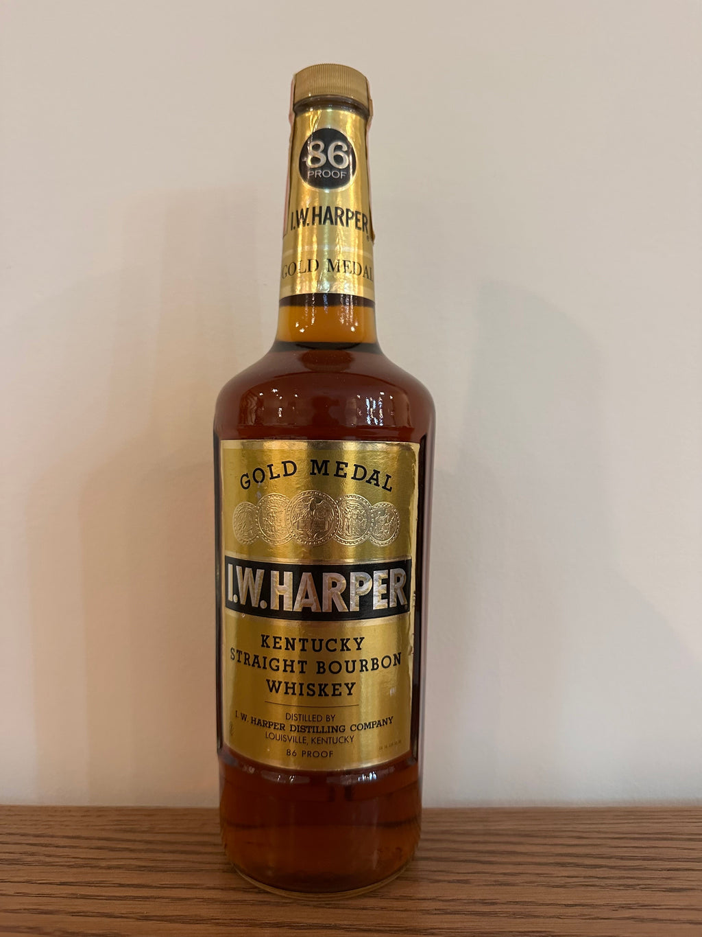 I.W. Harper 'Gold Medal' 86 Proof Bourbon