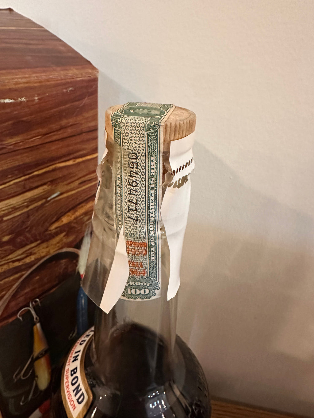 J.W. Dant Gethsemane Distilled Spring 1959 Bottled Fall 1964 DSP-47 Bottled in Bond 100 Proof